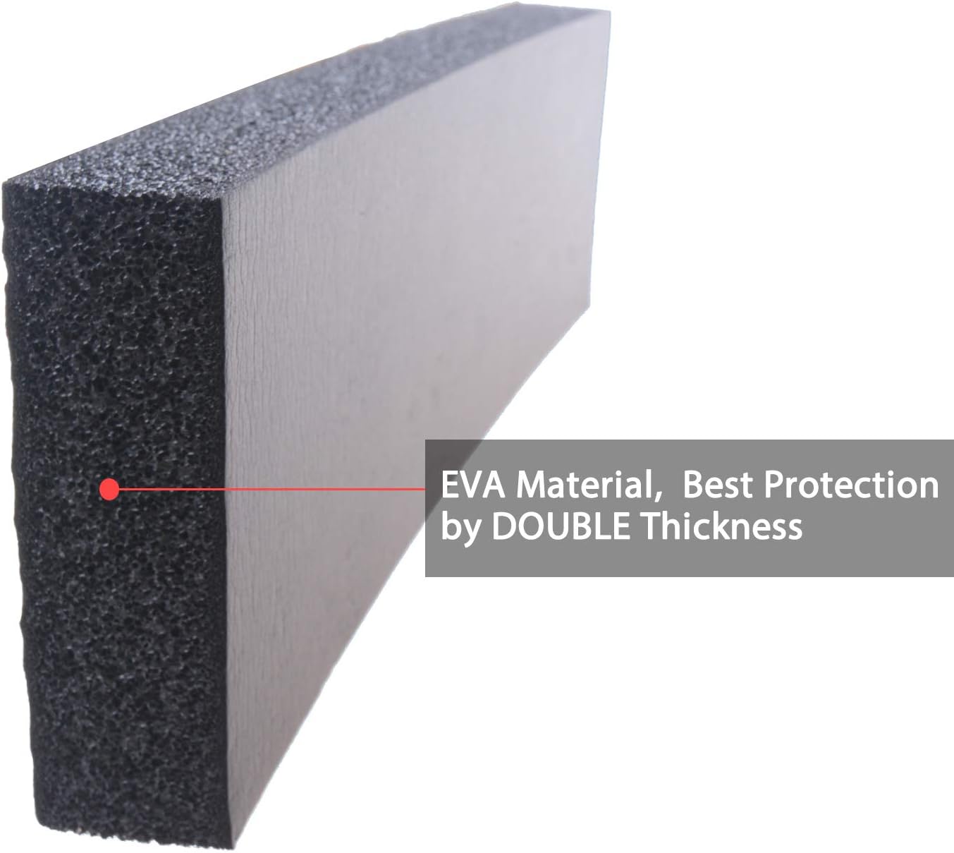 Garage Wall Protector, 4 Pack Garage Car Door Protector Bumper Guard for Car Doors Anti-Collision Self Adhesive EVA Foam for Warehouse Parking Assist