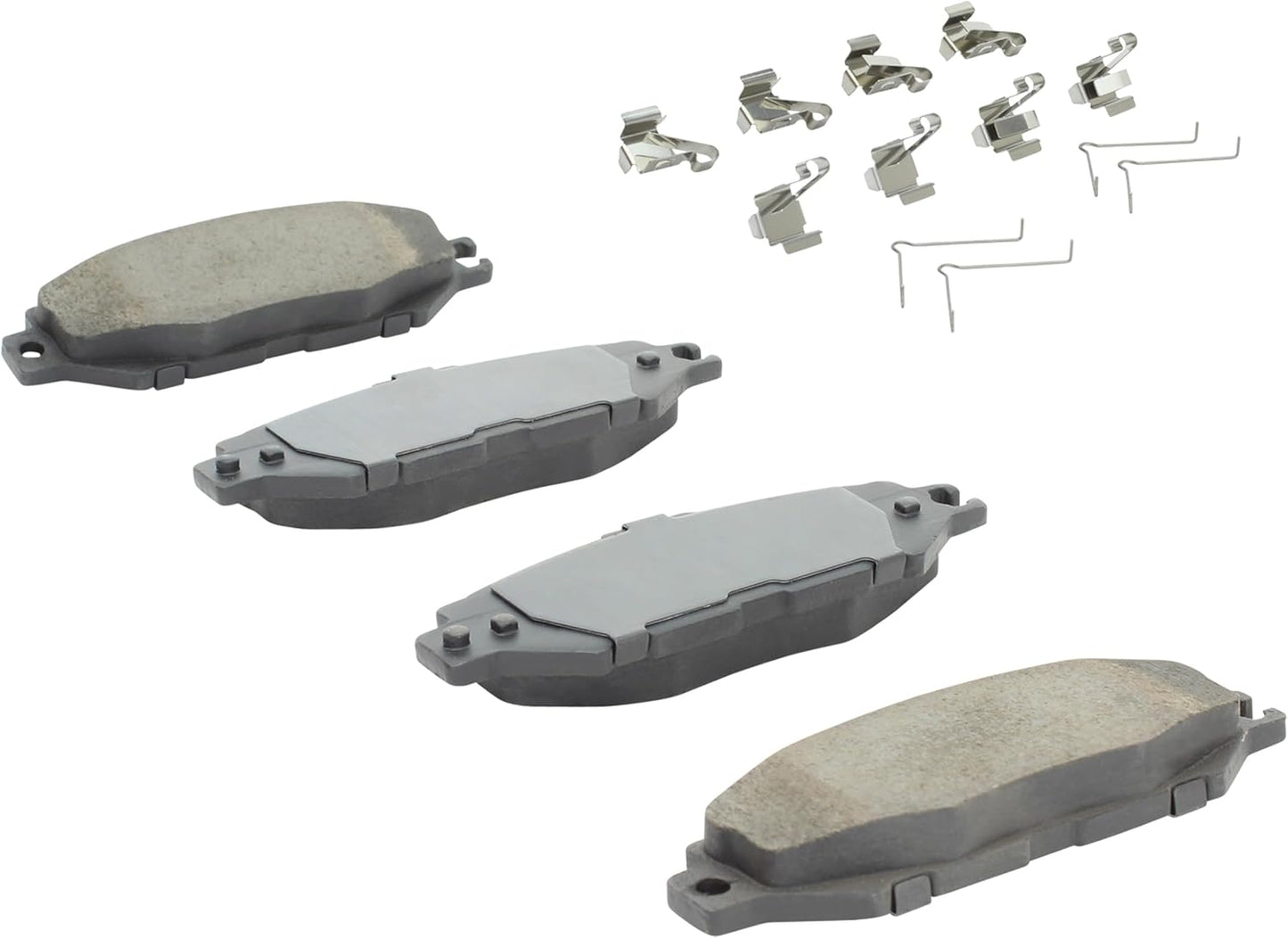 Premium Ceramic Rear Brake Pads (1001-0613C) Compatible with Lexus LS400 1993-2000, Toyota Supra 1995-1998