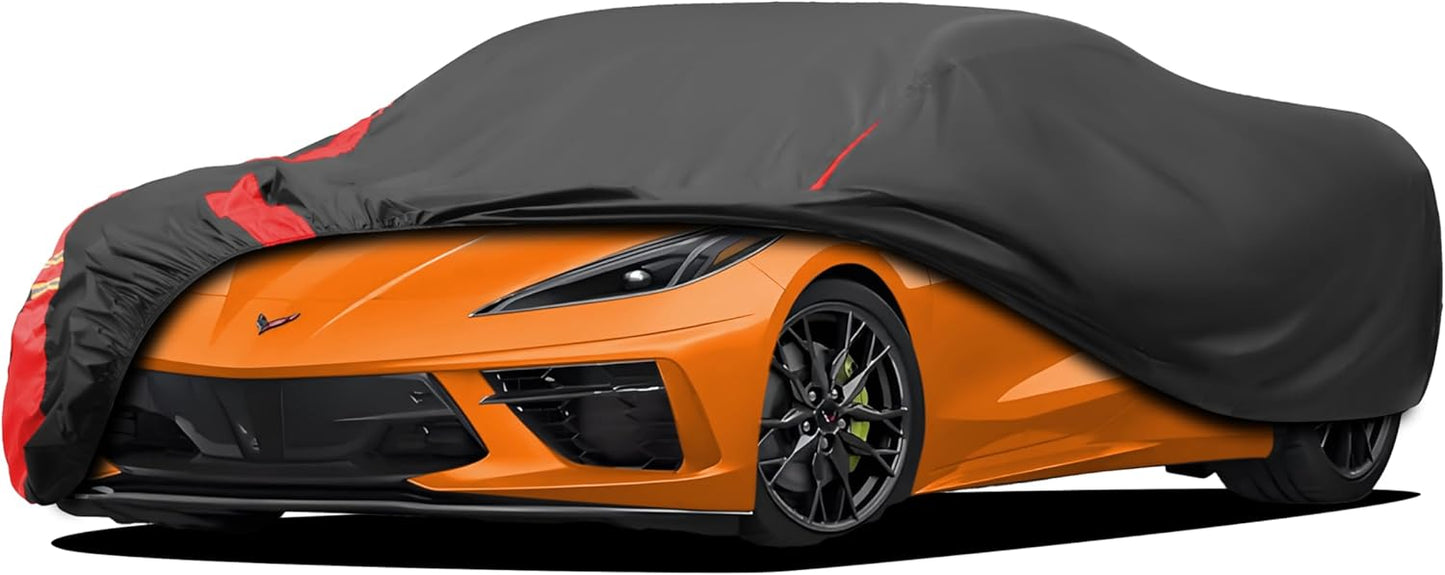 Car Cover Automobiles Waterproof All Weather for for Sports Coupe,Universal Fit Mazda Miata/MX-5, BMW Z3, Honda S2000, Chrysler Crossfire, Saturn Sky, Pontiac Solstice etc.(See Size Chart)