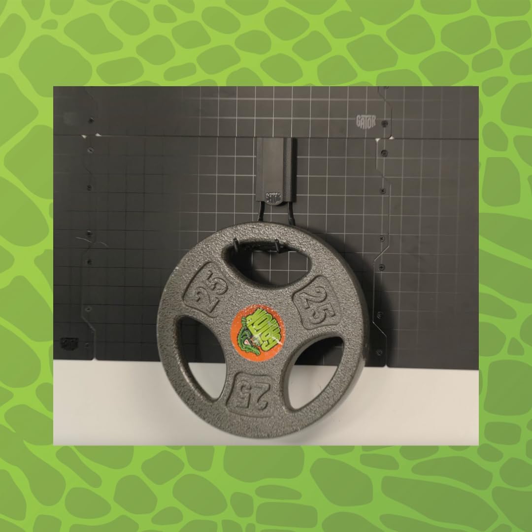 GATOR MAGNETICS Open Storage Hook: 4-Pack, The Ultimate Workshop & Garage Storage Systems, Heavy Duty Magnetic Hooks, Organization Solutions, 25lb Hold, for All Steel Surfaces 2.5" & 4" Hooks