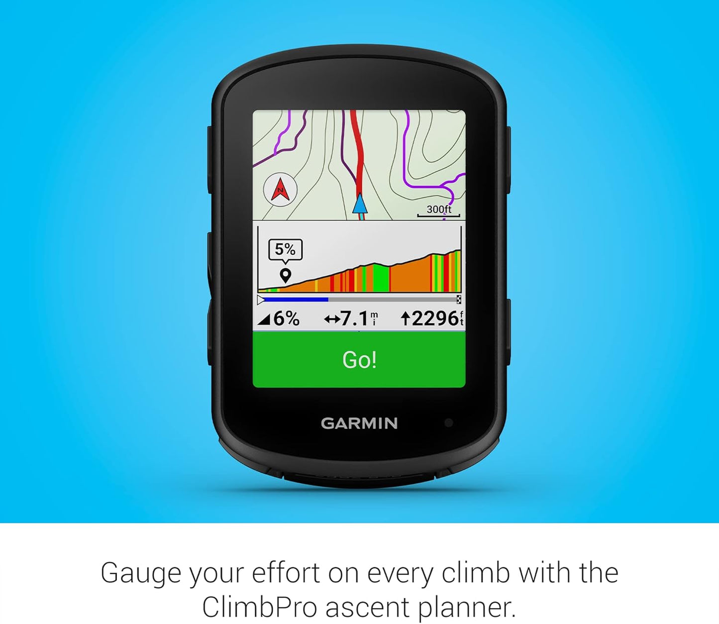 Garmin Edge 840, Compact GPS Cycling Computer with Touchscreen and Buttons, Targeted Adaptive Coaching, Advanced Navigation and More
