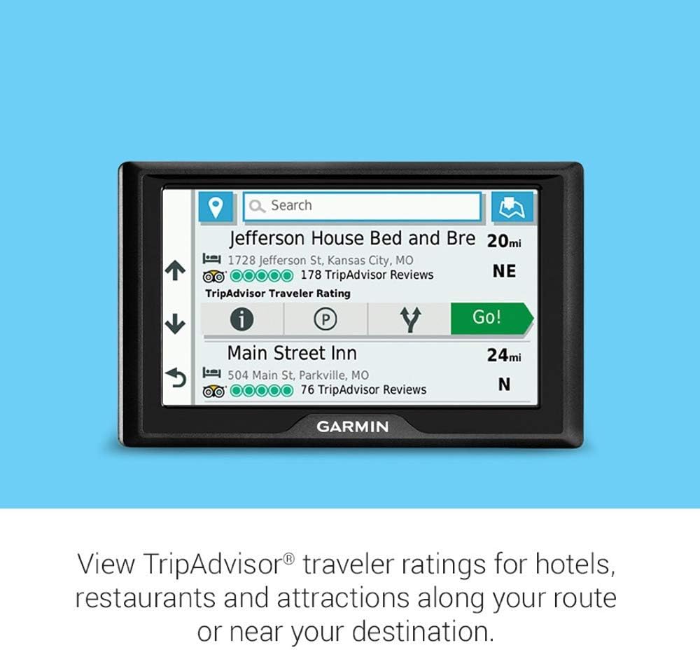 Garmin Drive 52, GPS Navigator with 5-inch Display, Simple On-Screen Menus and Easy-to-See Maps (Renewed)