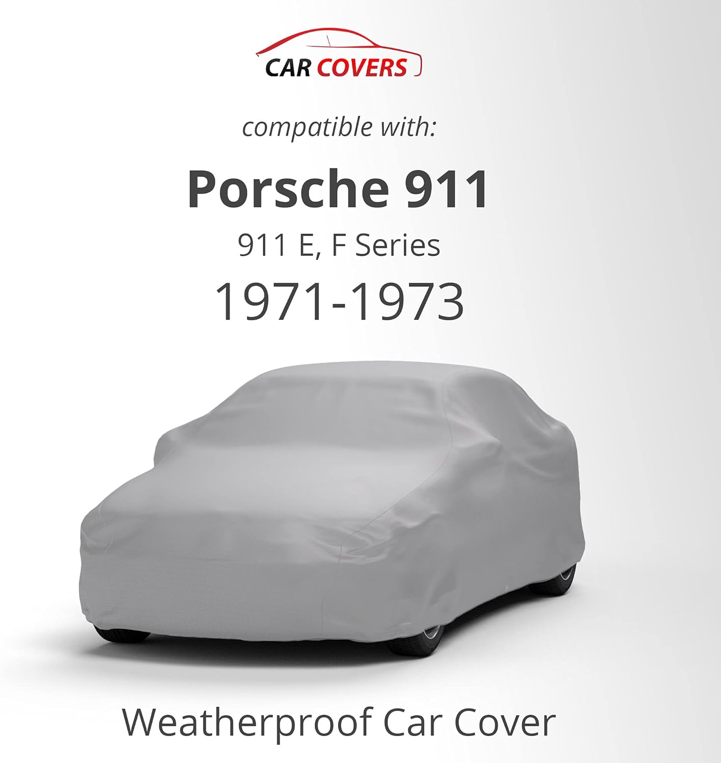 Car Covers Weatherproof Max Car Cover & Warranty Compatible with Porsche 1971-1973 911 E, F Series – Outdoor Cover Theft Cable Lock Car Accessories Better Than Waterproof