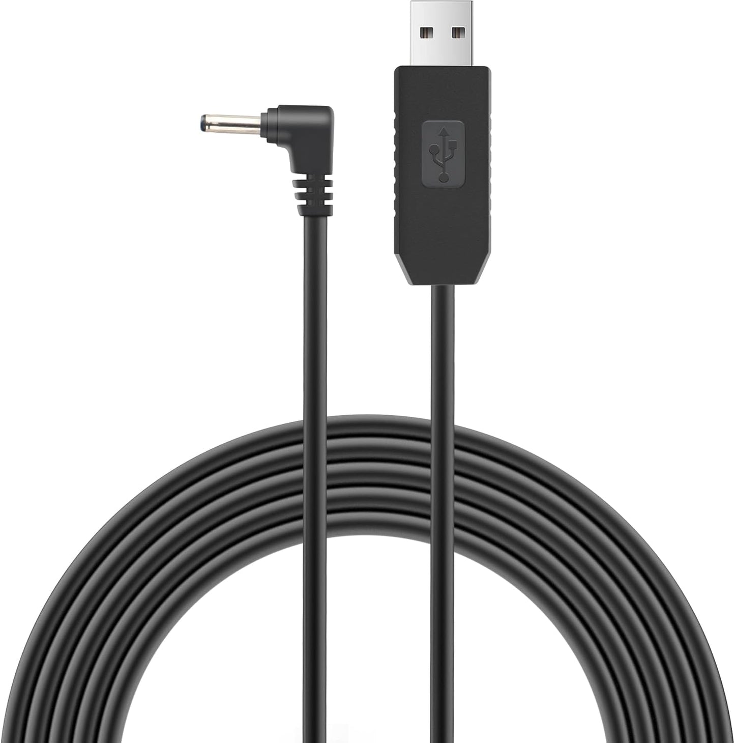 Radar Detector Power Cable for Cobr RAD350 380 450 480i 700i XRS9370 955 5300 9940 SPX 5300 5521 7700 ESR700 ESD737 767 SLR Vendetta 500,Power Cord for Cobr,Car Replacement Charging Cable 6.56ft