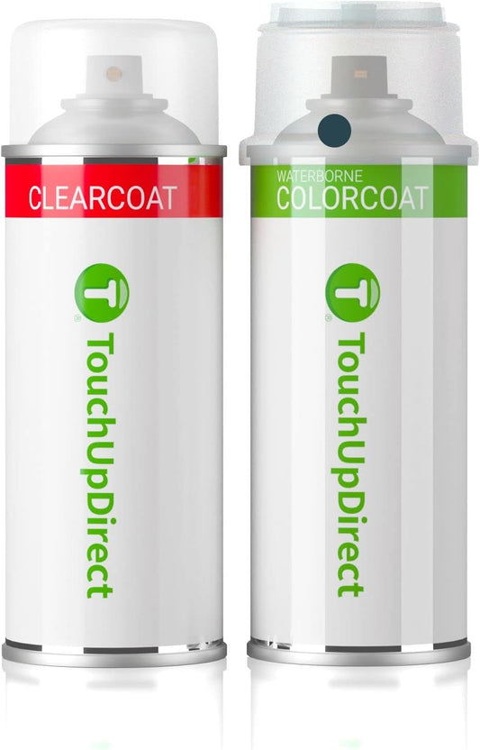 TouchUpDirect 221 Galactic Aqua Metallic Compatible with Toyota Exact Match Touch Up Paint Aerosol - Essential kit