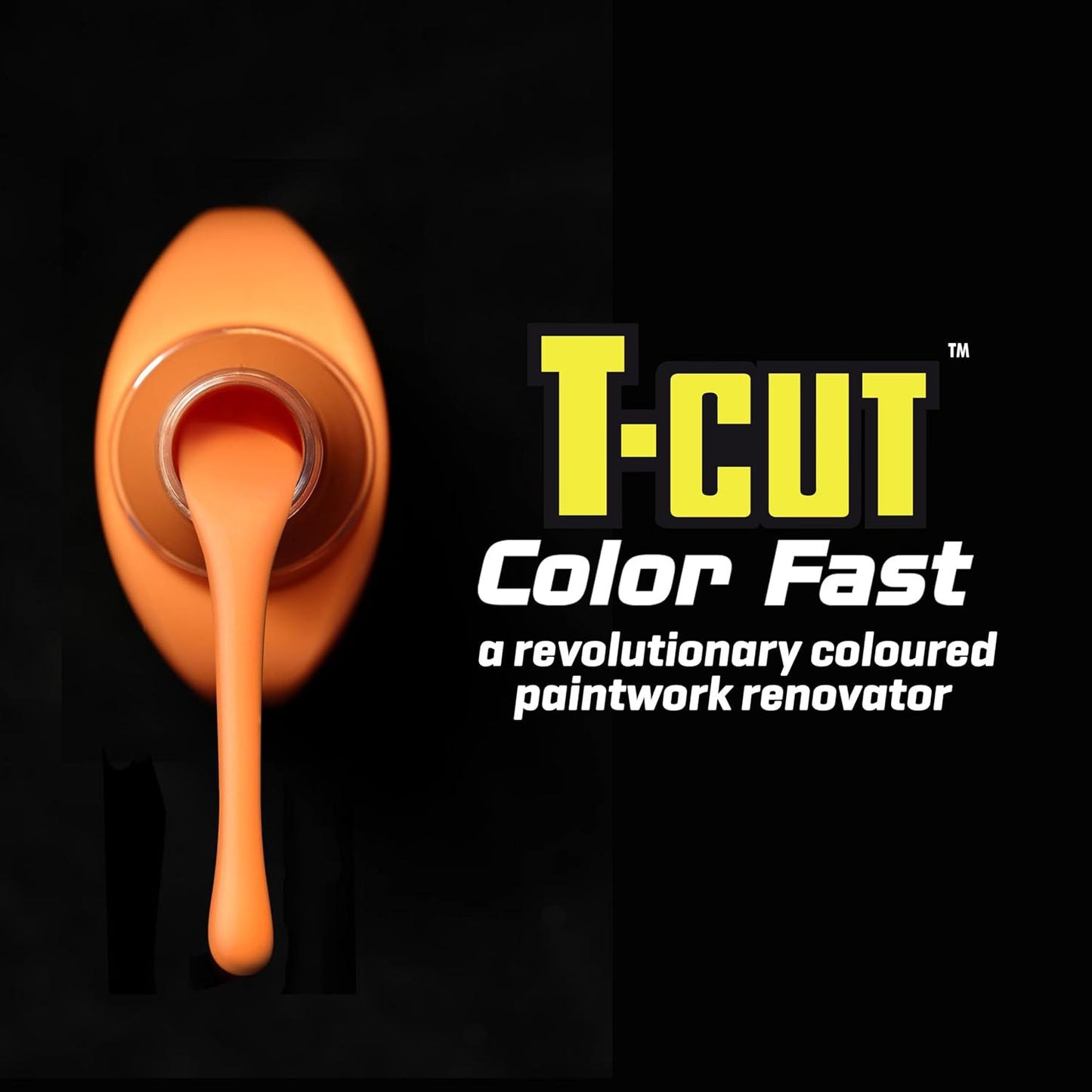 T-Cut Orange Scratch Remover Color Fast Paintwork Restorer Car Polish, 13 Colors Available, 17 Fl Oz