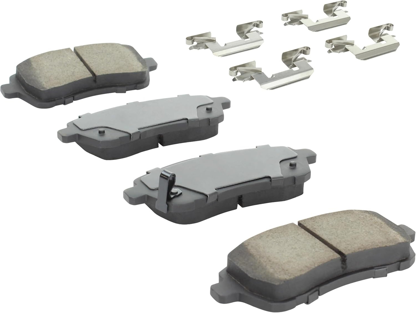 Premium Ceramic Front Brake Pads (1001-1454C) Compatible with Ford Fiesta 2011-2019, Ford Figo 2016-2019, Suzuki Swift 2013-2015