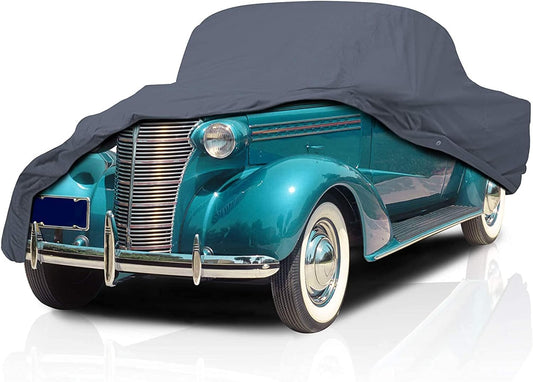 Supreme Full Car Cover – for Pontiac Deluxe Model 8CA 1937 Semi Custom Fit Waterproof Full Coverage All Weather Windproof Dust Proof Indoor Outdoor Automobile