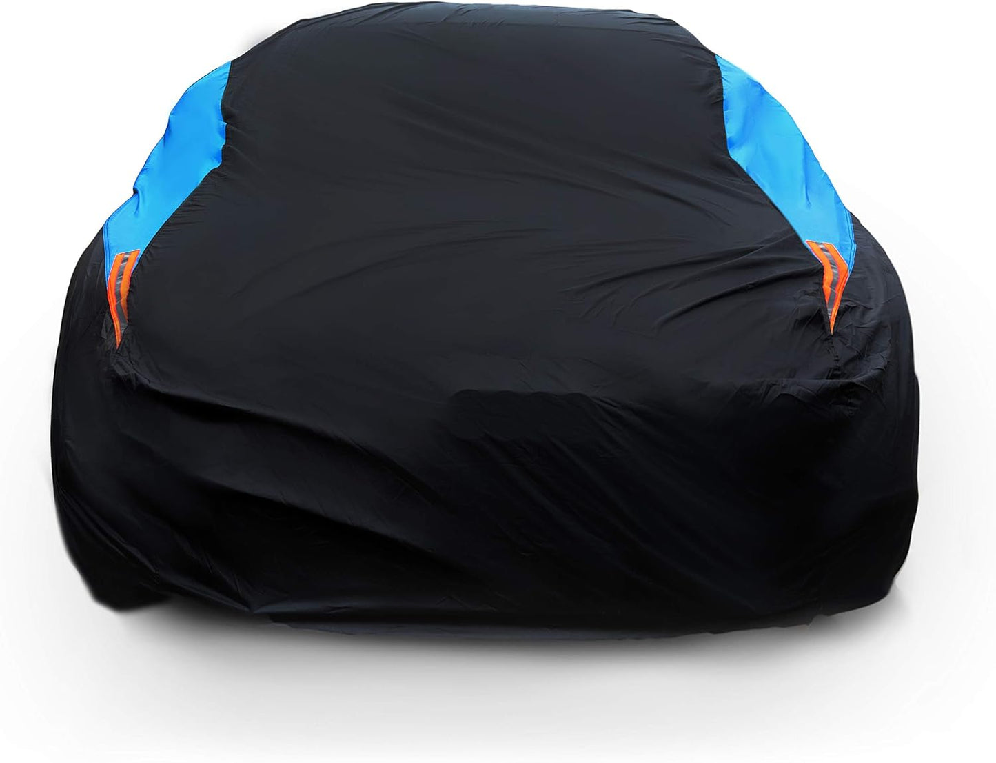 MORNYRAY Waterproof Car Cover All Weather Snowproof UV Protection Windproof Outdoor Full car Cover, Universal Fit for Sedan (Fit Sedan Length 186-193 inch)