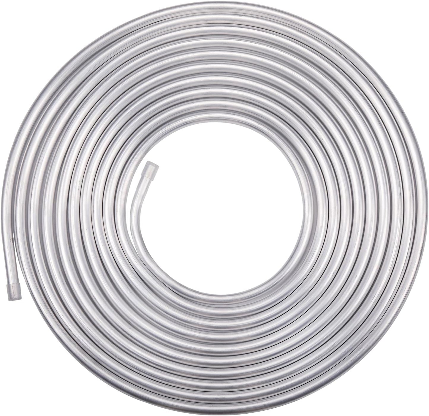 5/16" OD Aluminum Hard Fuel Line Hardline Tube Tubing Coil 10 Feet Roll