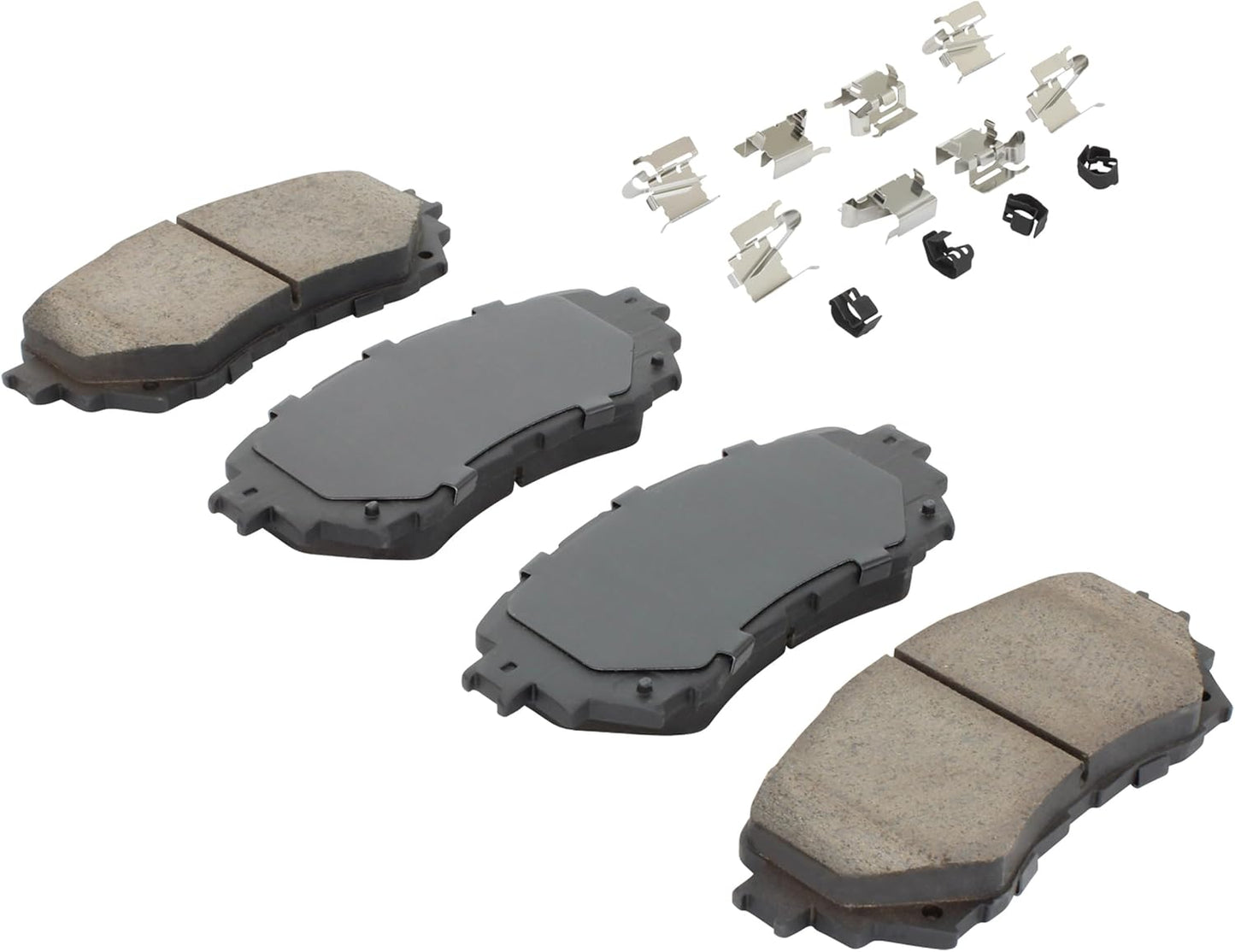 Premium Semi-Metallic Front Brake Pads (1001-1711M) Compatible with Mazda 6 2014-2021