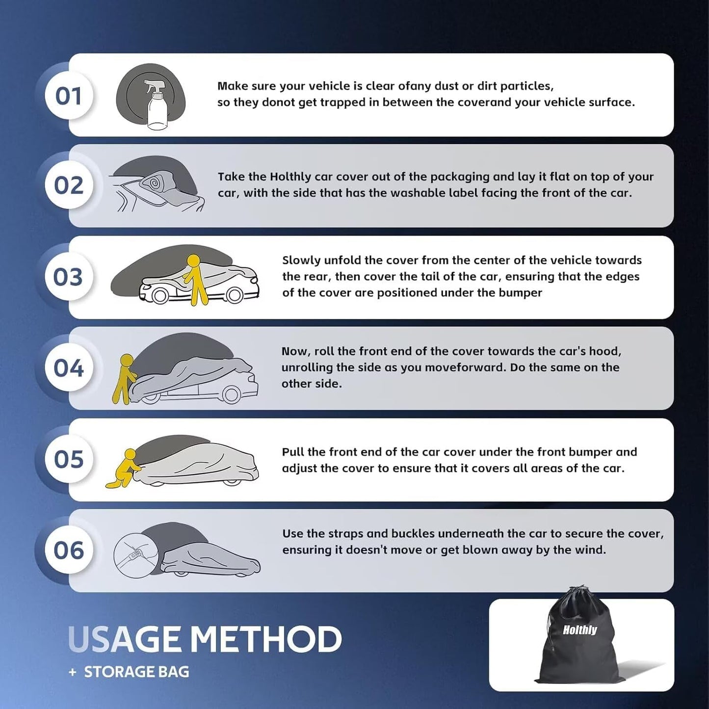 10 Layers Car Cover Custom Fit for Porsche 718, Boxster, Cayman(1996-2025), Waterproof All Weather for Automobiles, Outdoor Full Cover Sun Dust Rain Protection with Cotton. Black