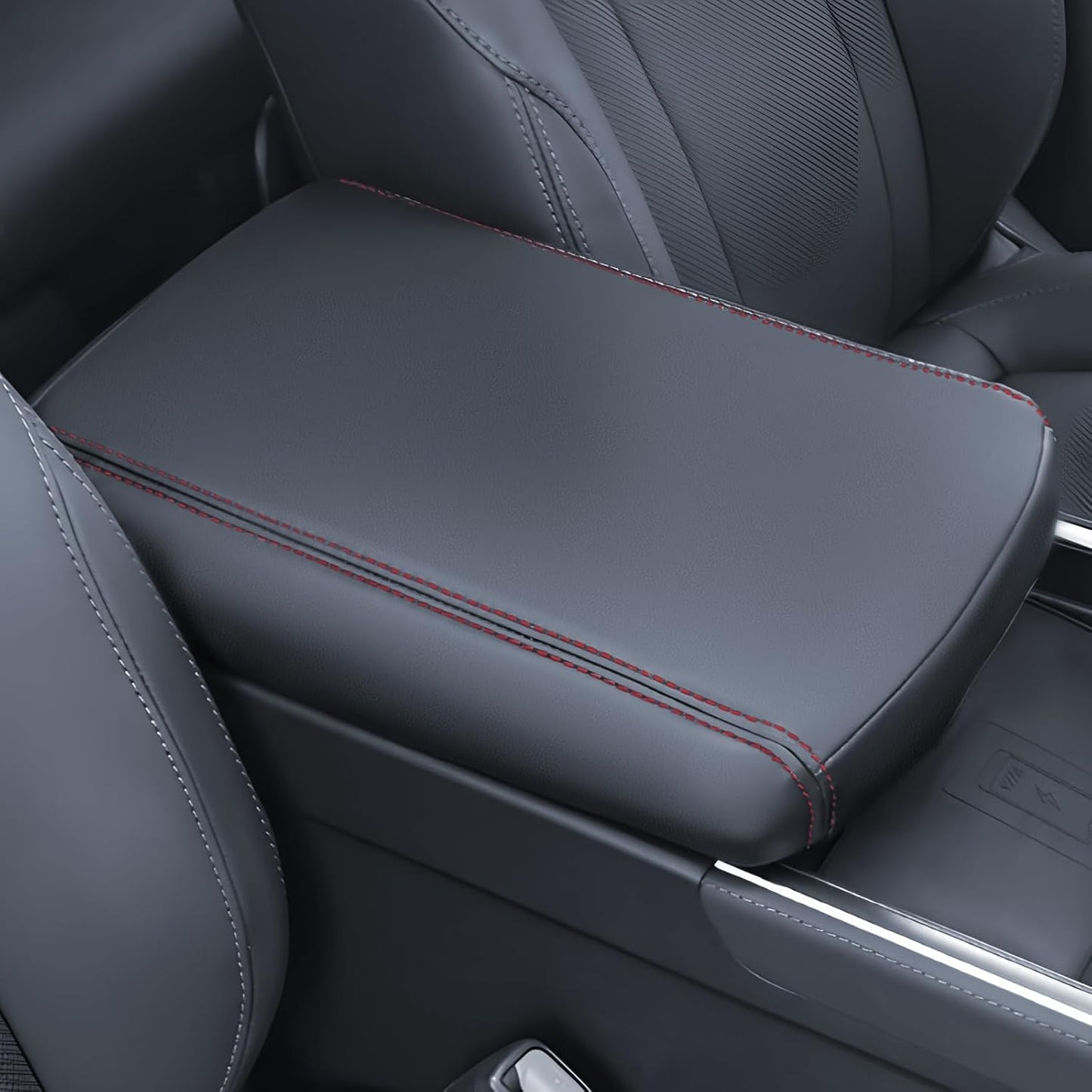 Armrest Cover for 2024 2025 Lexus GX550 Premium/GX 550 Luxury/GX 550 Overtrail Accessories Center Console Middle Lid Pad Protector for Car Elbow Rest