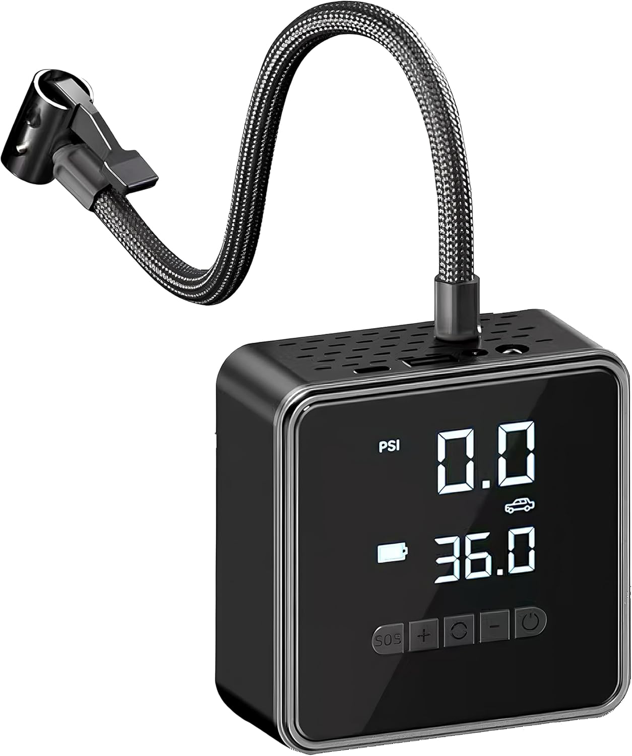 Tire Inflator Portable Air Compressor - 150 PSI Air Pump for Car Tires - 2X Faster Inflation, Smart Pump Tire Inflator for Cars, Motorcycles, Bicycles, Balls