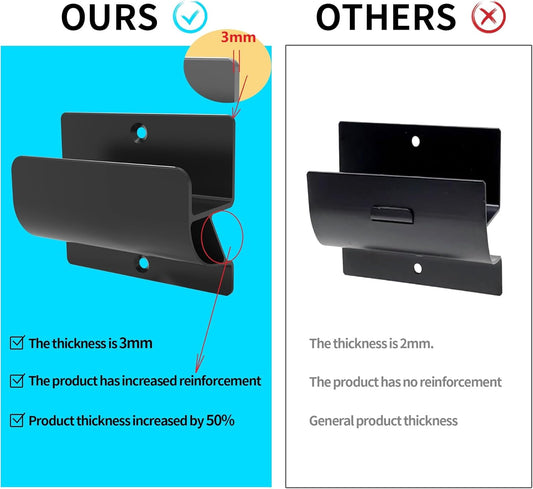 Ladder Hooks for Garage Organization,Ladder Hangers for Garage Storage Wall Mount Ladder Rack and Wheelbarrow Hanger,Heavy Duty Garage Hooks Wall Ladder Storage Hangers (5 inch 2PCS)