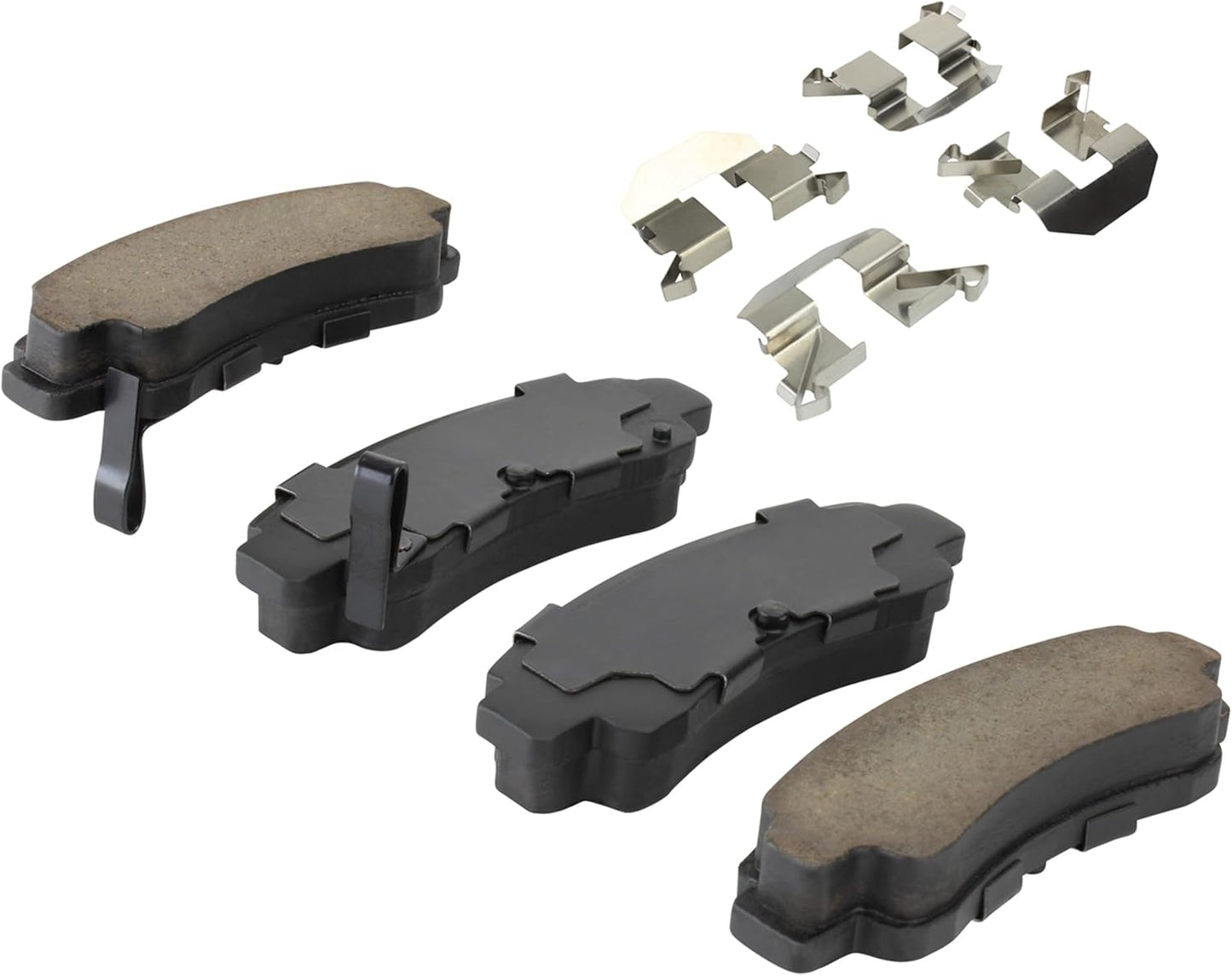 Premium Ceramic Rear Brake Pads (1001-0511C) Replacement for Nissan NX 1993-1991, Sentra 1994-1991, Tsuru 1996-1993