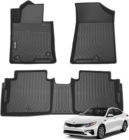 AIPOIL® Floor Mats & Cargo Liner Set for 2016-2020 Kia Optima & 2015-2019 Hyundai Sonata (‌Including Hybrid‌) | All-Weather | Easy to Clean | All-Round Protection Accessories.