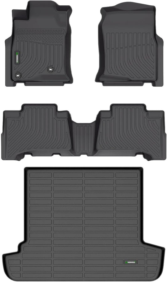 ANBINGO®Floor Mats Fit for Toyota 4Runner(5 Seats) 2003-2009 & Cargo Liner All Weather Mats for Toyota 4Runner TPE Car Mat Rugs for 4Runner Rubber Trunk Carpet for 4Runner Automotive Accessories