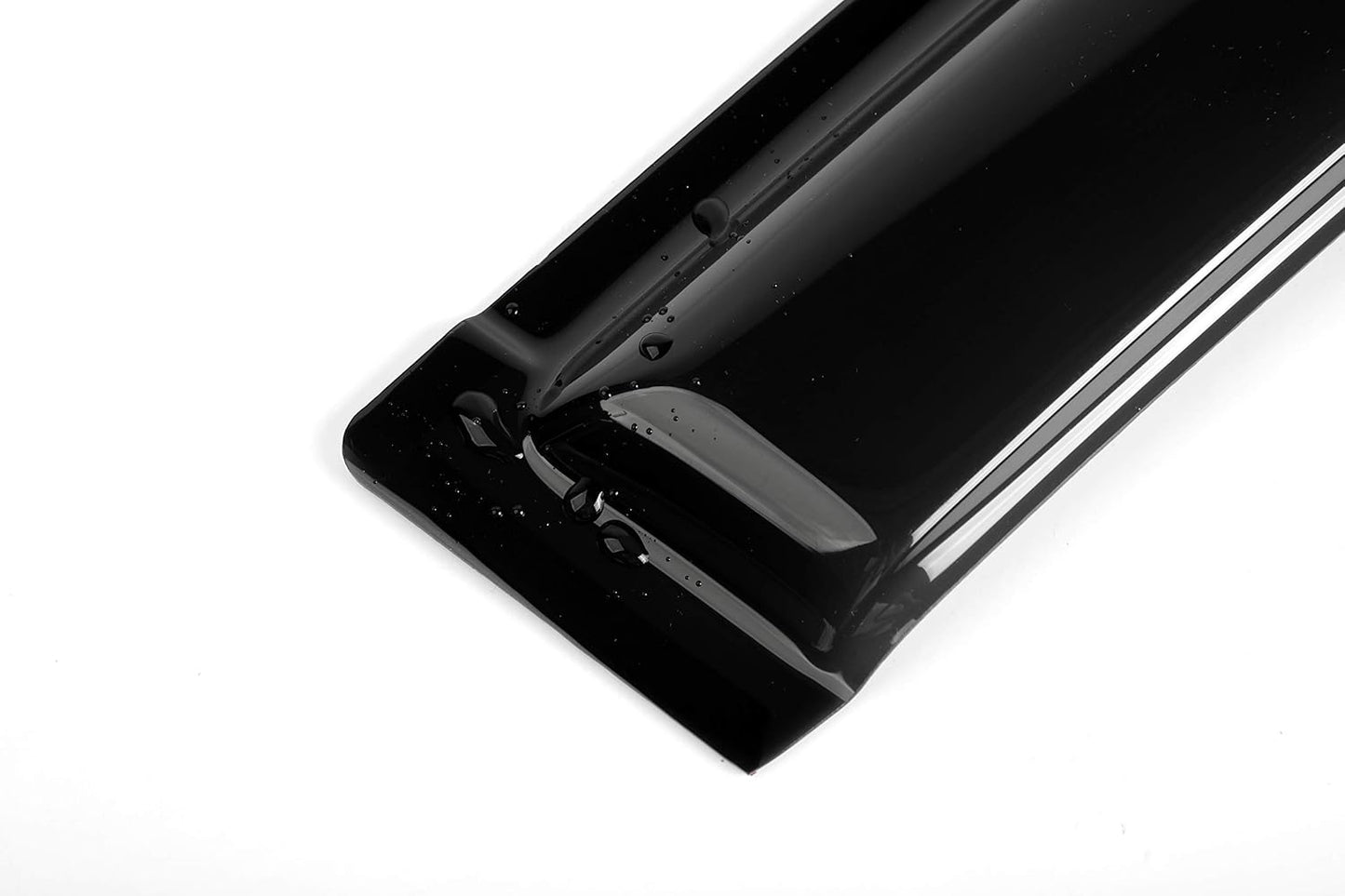 Side Window Wind Deflector,4pcs Outside Mount Tape-On Nice Sun Rain Guards Set,Window Visor fit for 2011-2014 Hyundai Sonata (New Body Style),2011-2016 Hyundai Sonata Hybrid 94261