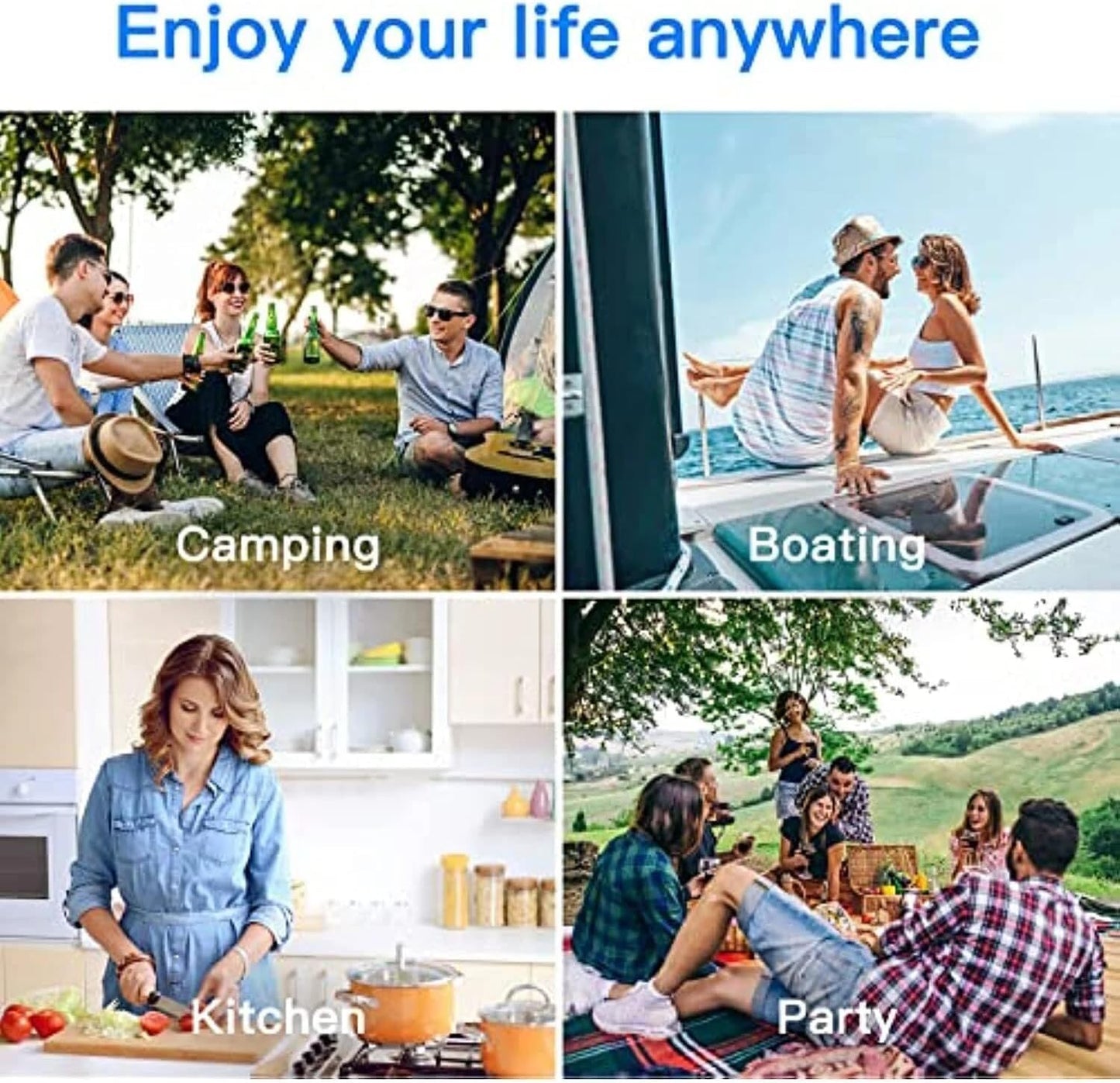 BODEGACOOLER 12 Volt Portable Refrigerator,38 Quart Car Fridge APP Control,36L (-4℉-68℉) Compressor Car Freezer 12/24V DC and 100-240V AC for Travel,Truck RV Camping Boat and Home Use