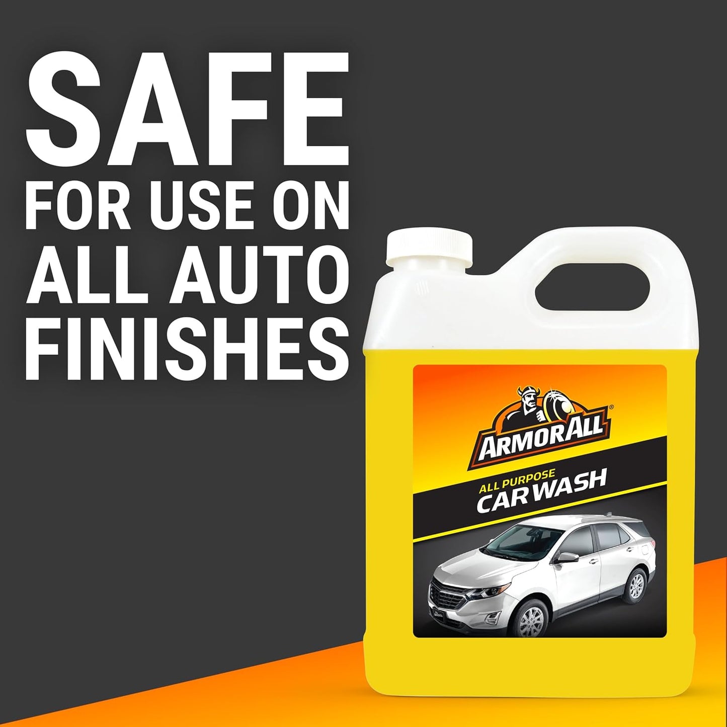 Armor All Car Cleaning Wash, All Purpose Car Wash Soap, 1 Gallon, 128 Fl Oz (Pack of 1)
