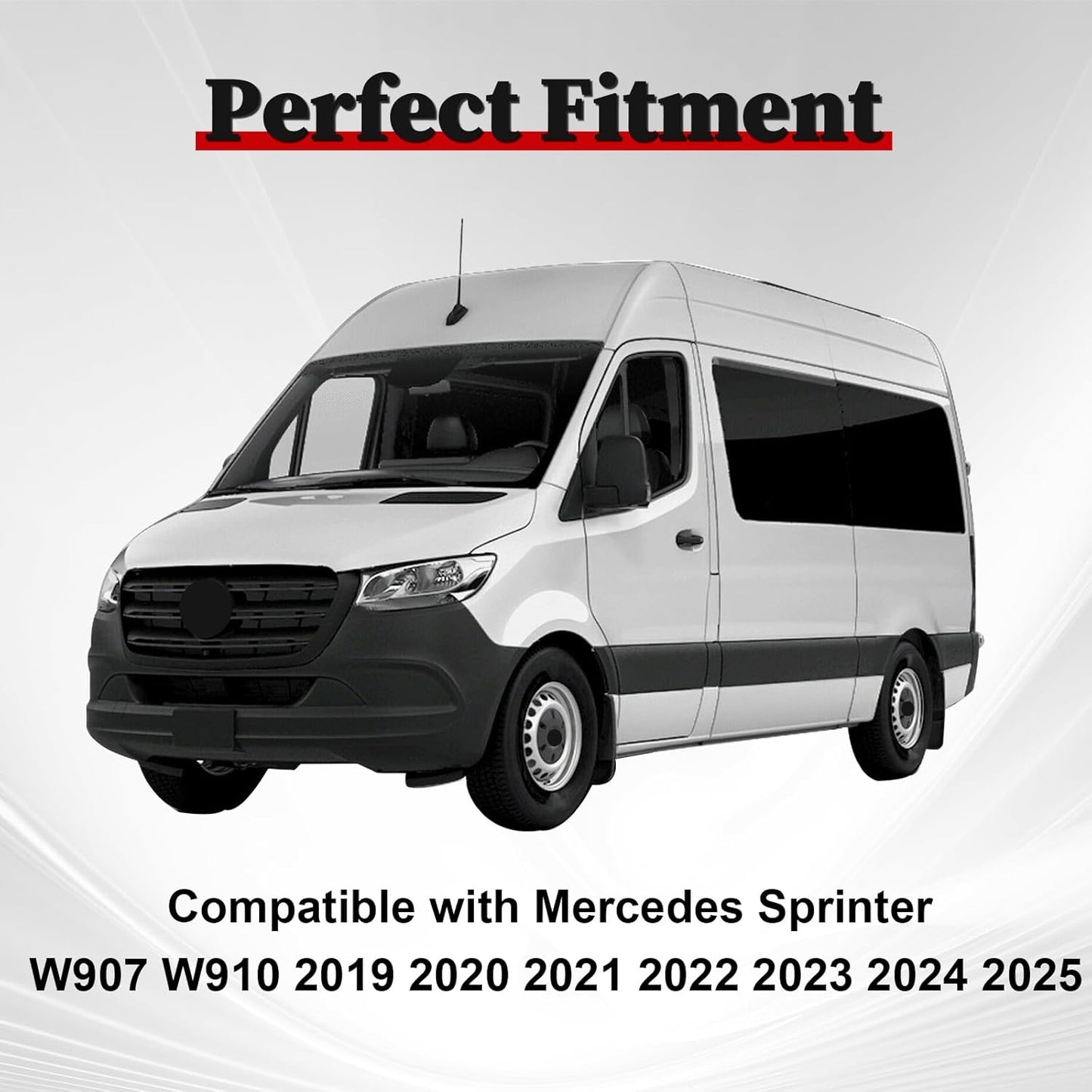 Hood Deflector Bug Shield Deflector for Mercedes Sprinter W907 W910 2019-2025 Hood Guard Protector