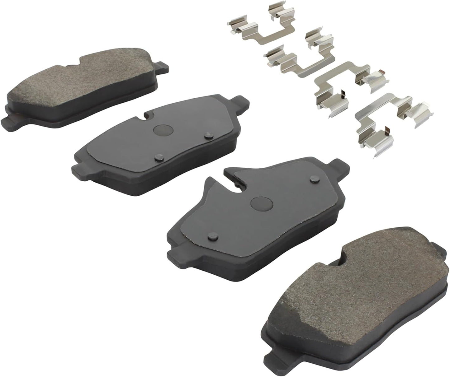 Premium Semi-Metallic Front Brake Pads (1001-1308AM) Compatible with BMW i3 2014-2021, BMW i3s 2018-2021