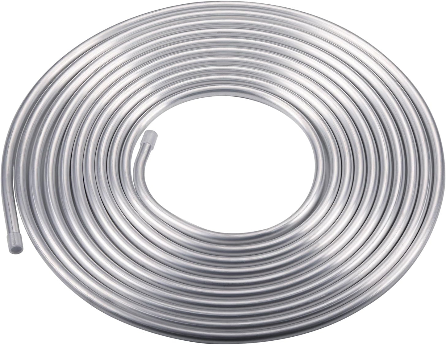 5/16" OD Aluminum Hard Fuel Line Hardline Tube Tubing Coil 25 Feet Roll
