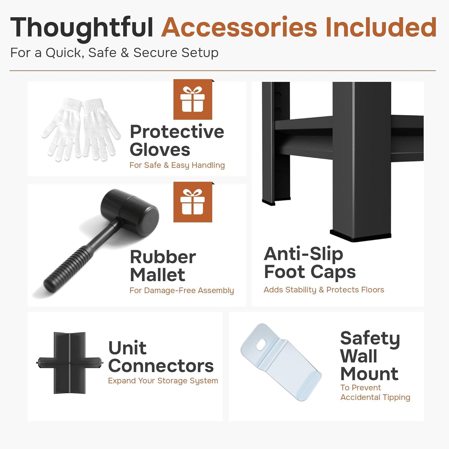 3500 LBS Garage Shelving Heavy Duty 5-Tier Adjustable Storage Shelves Unit,71''H Metal Utility Rack Shelf for Industries, Warehouses, Basement,Black (71.2''H x 35.4''W x 13.8''D)