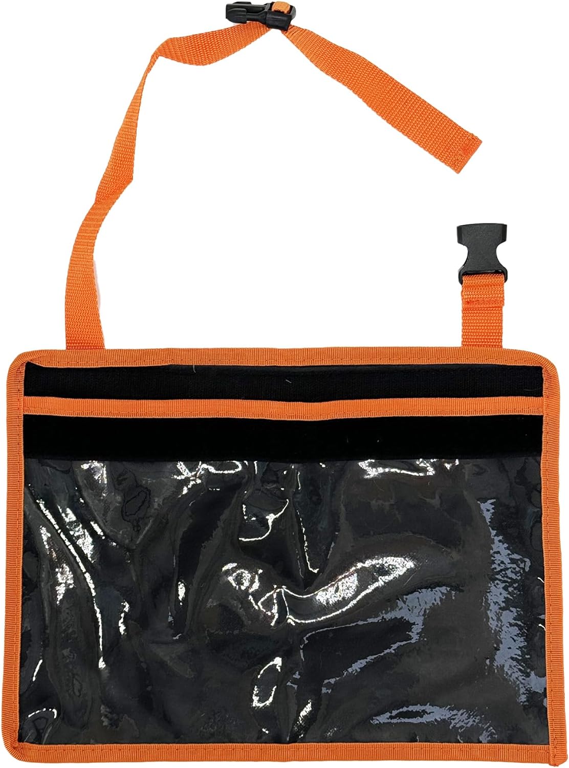 License Plate Holder with Hanging Strap, Test Drive Tag Bag, Dealer Plates License Frame Cover, for Car SUV Truck (Orange, 1)