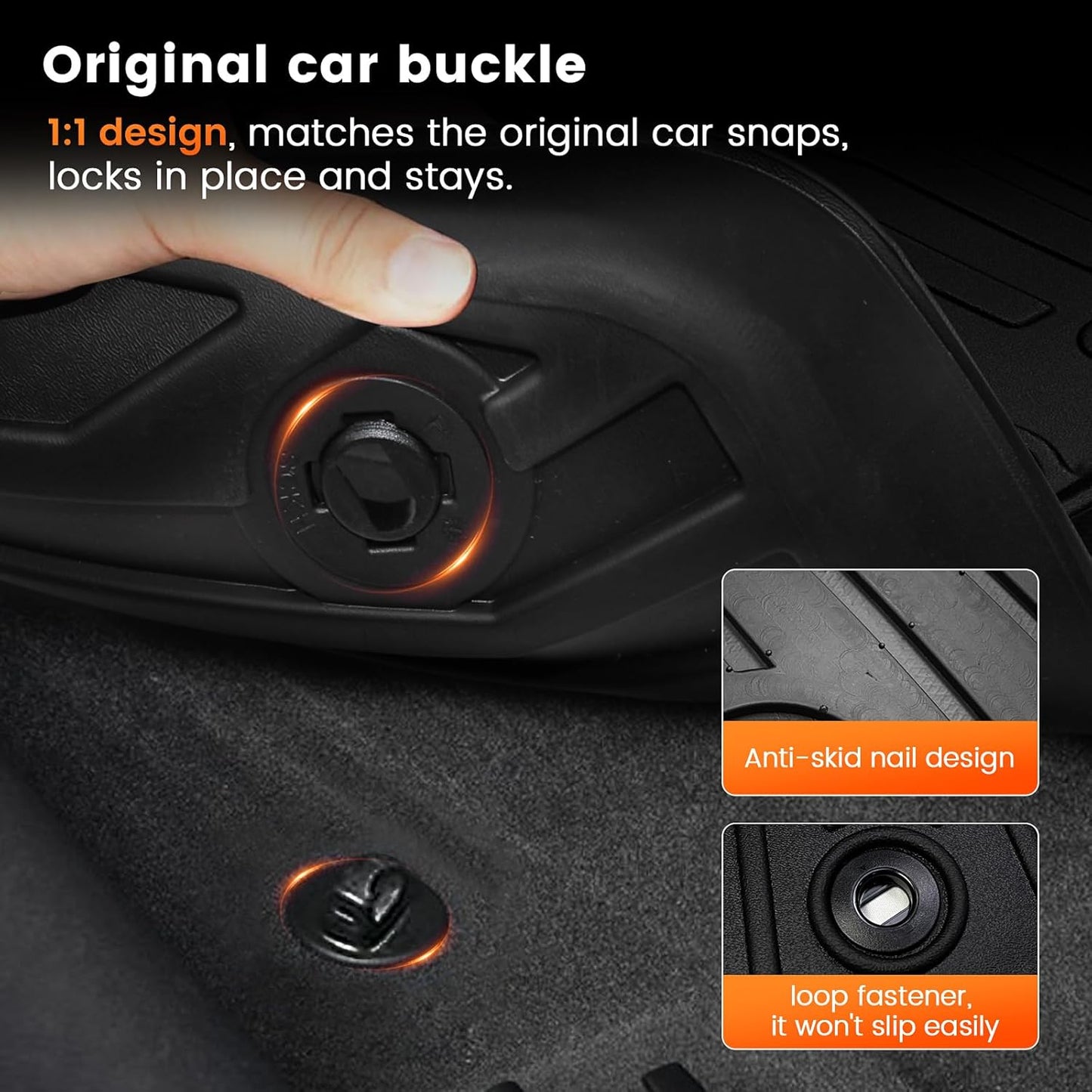 KMF Custom Fit Floor Mats for Lexus RX 2025 2024 2023 Accessories RX350 RX350h RX500h (NOT RX450h+ PHEV), All Weather TPE Waterproof Car Floor Liners,Front Rear 2 Row, Anti-Slip Deep Grooves Car Mats