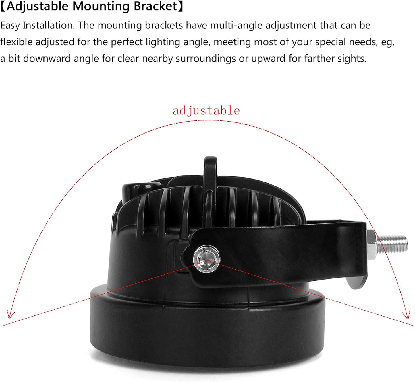 2PCS 4 Inch 60W Led Pod Lights 4x4 Offroad Yellow Driving Lights Flood Beam Waterproof Work Auxiliary Lights Bumper Lights Fit For 12V 24V Car Truck ATV Boat Motorcycle Fog Lights