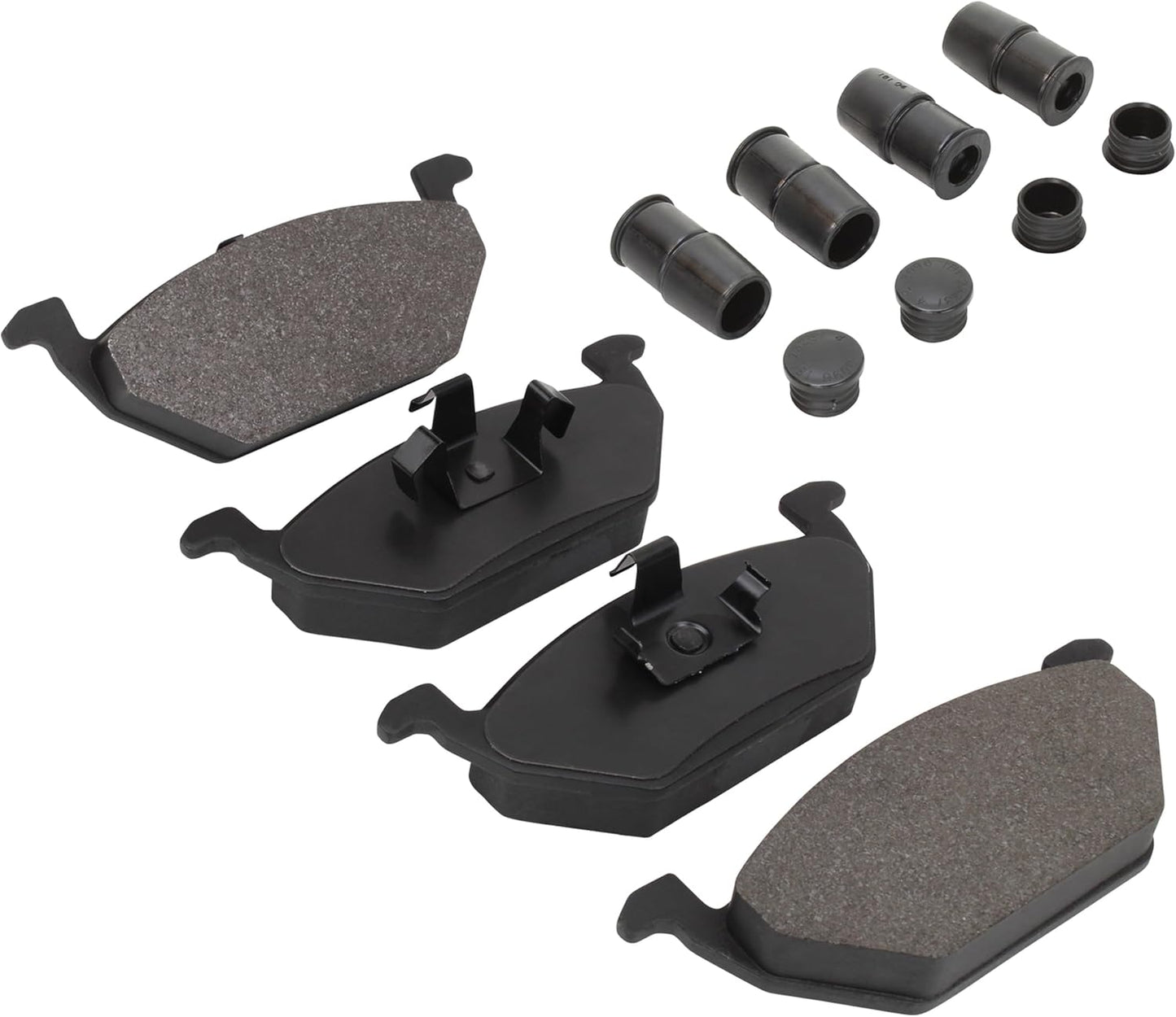 Premium Ceramic Front Brake Pads (1001-0768C) Compatible with 1998-2022 Seat/Volkswagen (Arona/Beetle/Beetle Cabrio/Clasico/Cordoba/CrossFox/Derby/Ibiza/Jetta/Nuevo Gol/Polo/Van)