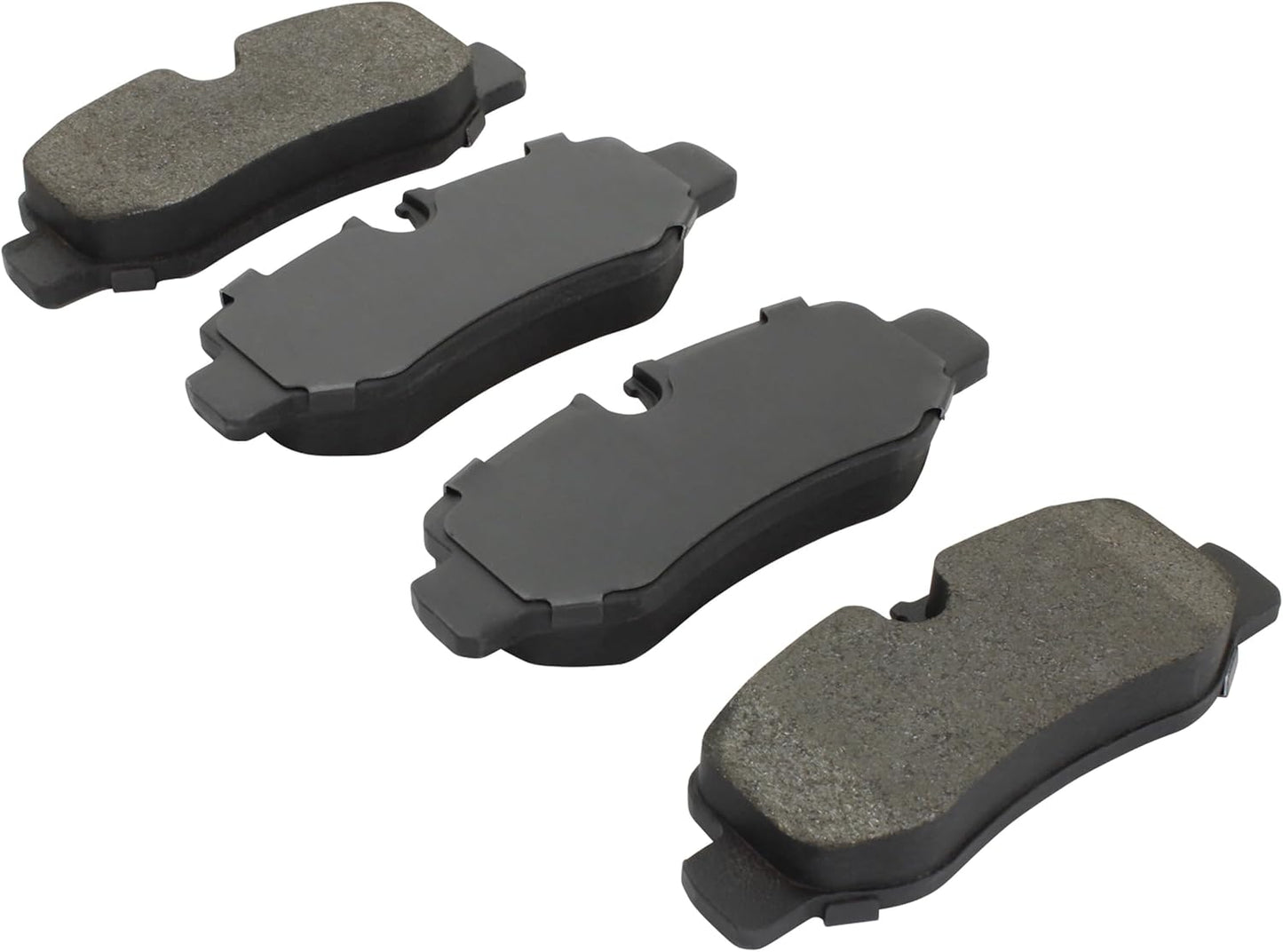 Premium Semi-Metallic Rear Brake Pads (1001-1893M) Compatible with Mercedes-Benz Metris 2016-2022