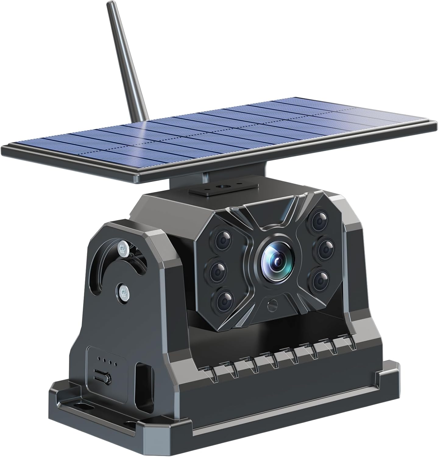 Magnetic Solar Backup Camera Compatible with VS-7A, Only A Camera, Without Monitor