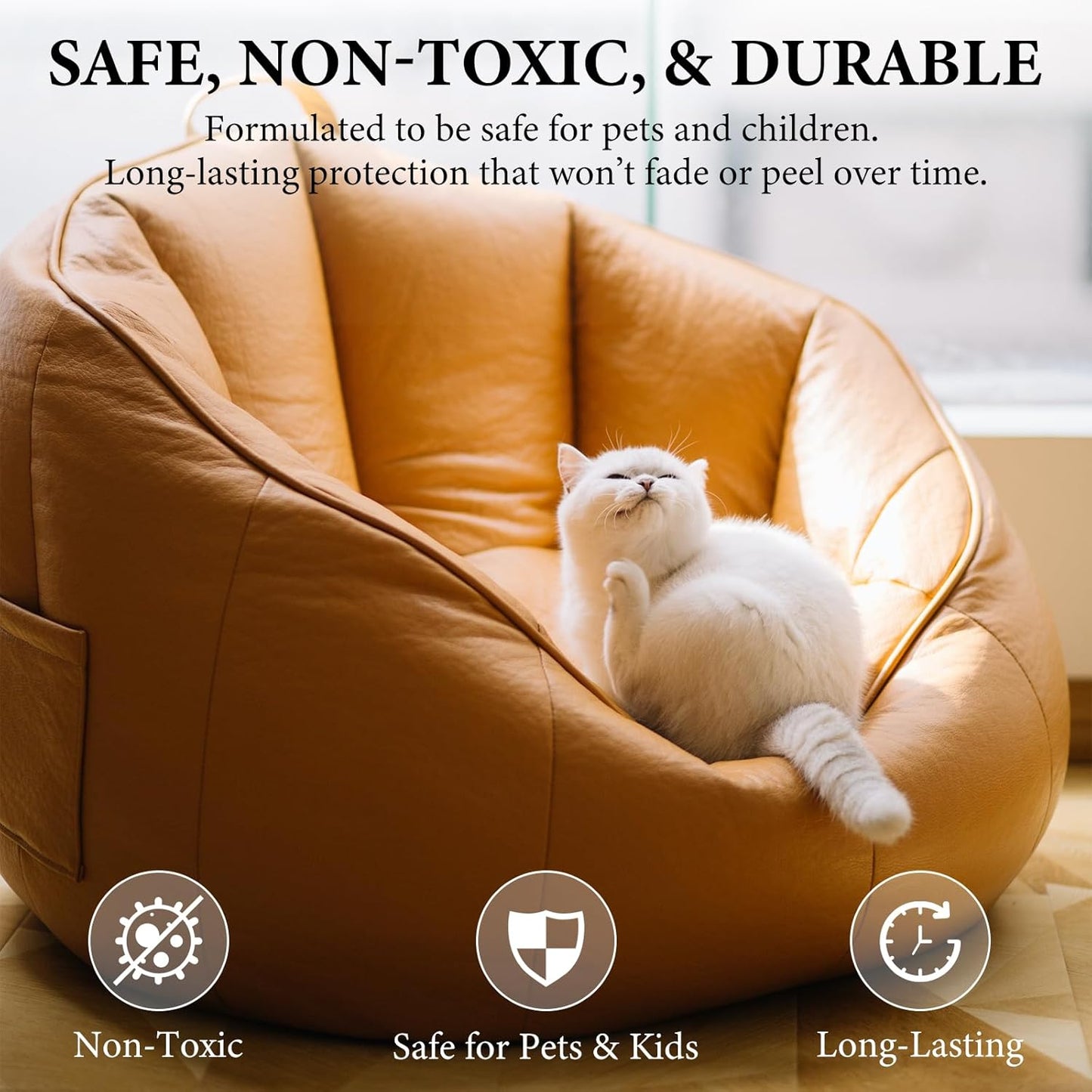 Leather Recoloring Balm Leather Color Restorer Scratch Repair Leather Paint for Furniture Couches Car Seats Shoes Bags Leather Dye and Restorer Restores Faded and Scratched Leather-Black