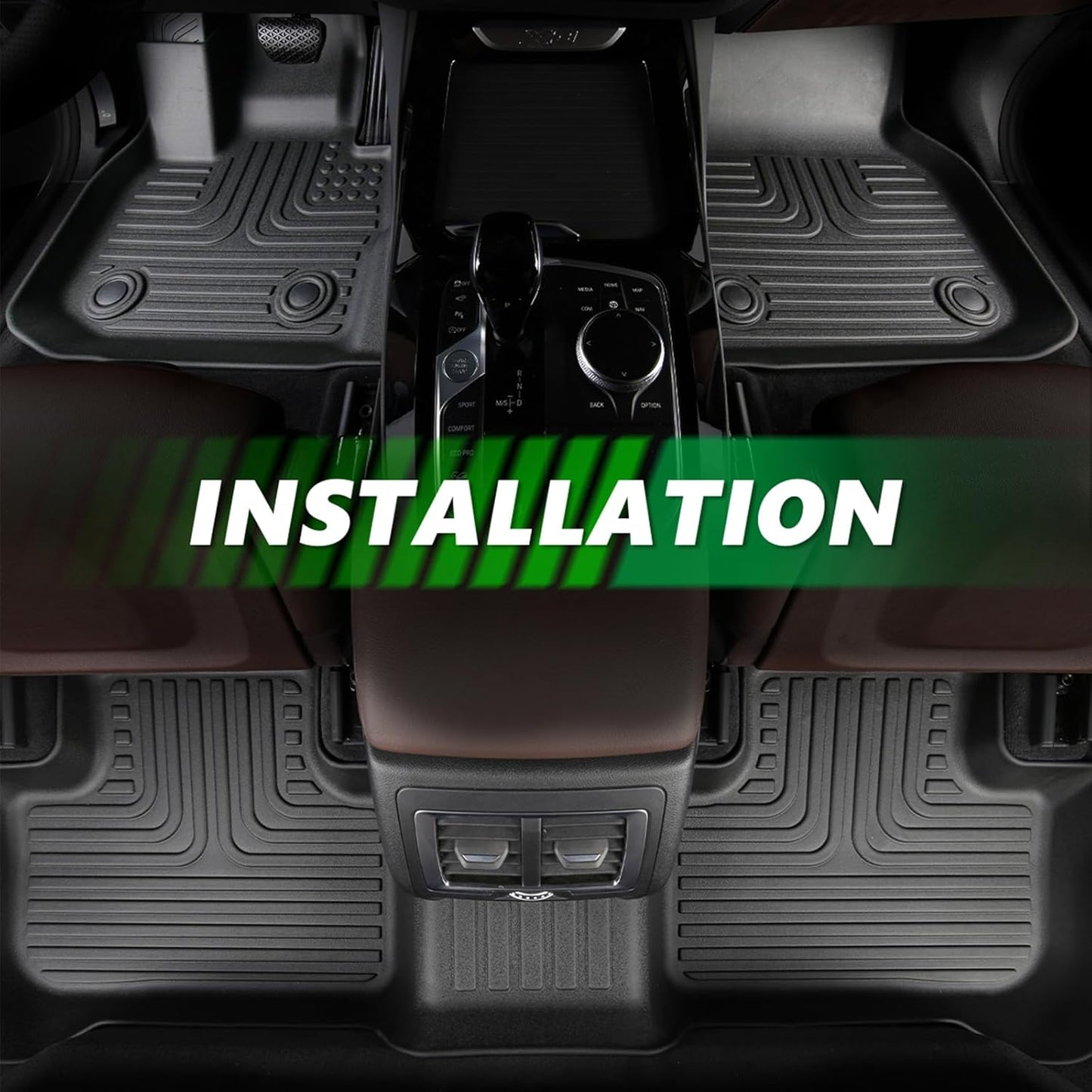 Accessories for Kia Sportage Hybrid Floor Mats 2023 2024 2025 Car Mats for Kia Sportage All Weather Floor Mats Cargo Liner (LX EX and SX Prestige)