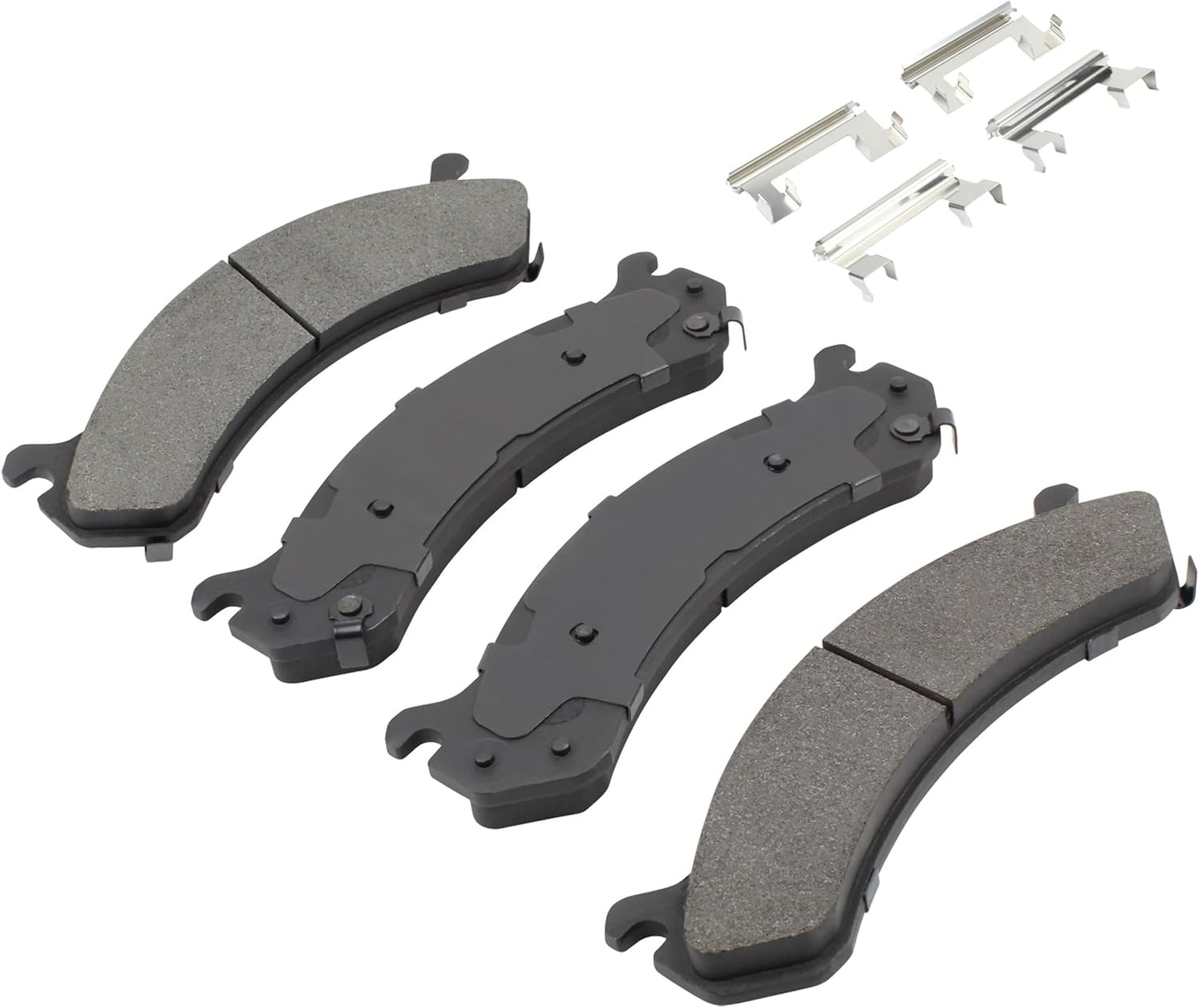 Premium Semi-Metallic Front Brake Pads (1001-0784M) Compatible with 1999-2020 Cadillac/Chevrolet/GMC/Hummer (Avalanche/Express 2500/3500/H2/Savana/Sierra/Silverado/Suburban & More)