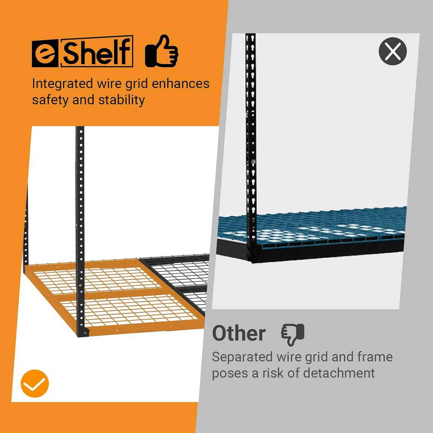 4x6ft Overhead Garage Storage Rack, Heavy Duty Metal Ceiling Shelf, 22'' to 40" Adjustable Dropdown, 450lbs Loading Weight Capacity, White