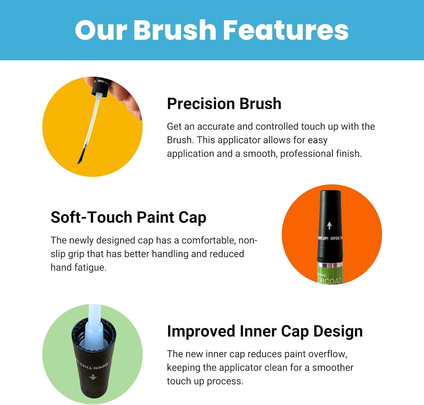 TouchUpDirect 1G3 Magnetic Gray Metallic Compatible with Toyota Exact Match Scratch Repair Touch Up Paint - Brush Kit