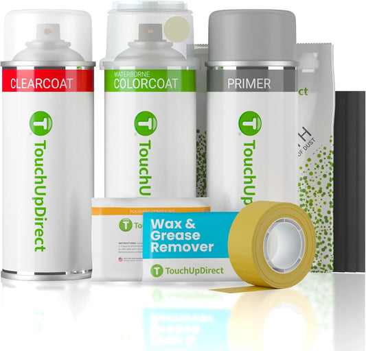 TouchUpDirect 5B2 Champagne/Creme Brulee Metallic Compatible with Toyota Exact Match Touch Up Paint Aerosol - Platinum Kit