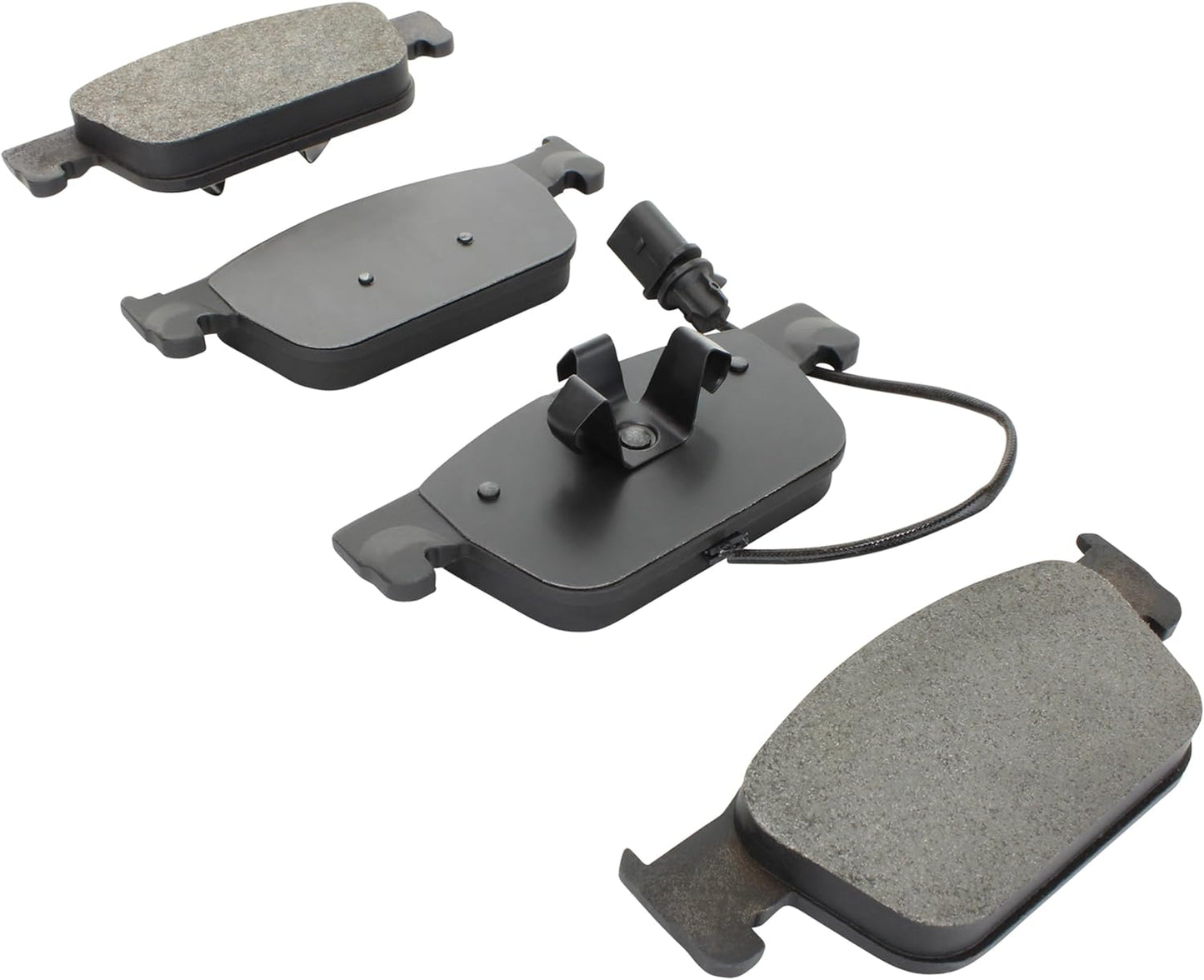 Premium Semi-Metallic Front Brake Pads (1001-1953M) Compatible with Audi A4 2018-2020, Audi A4 Quattro 2019-2024, Audi A5 Sportback 2021-2024