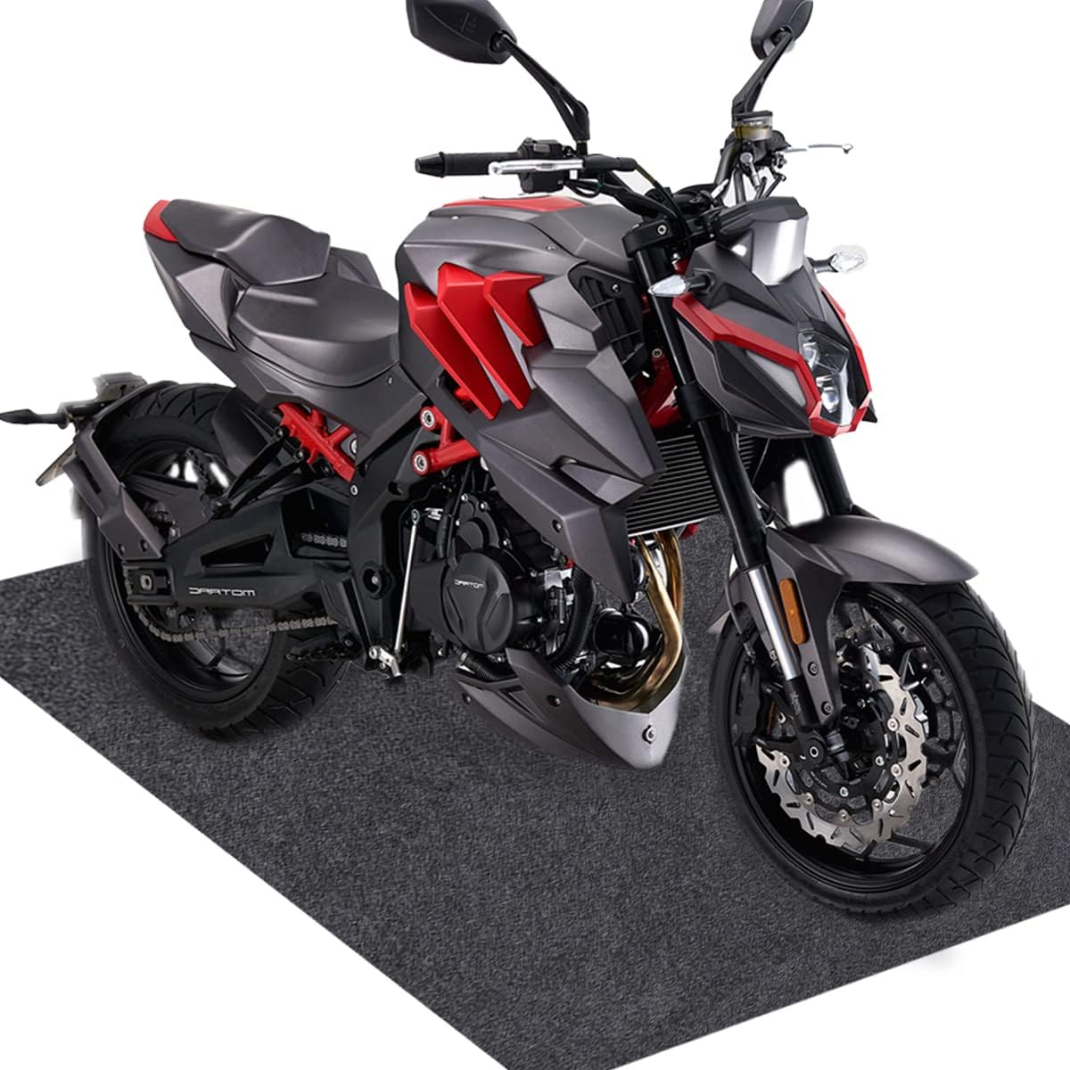 Oil Spill Mat 36x48 Inches Car Trunk Mat Rubber Backing Layer Oil Drip Pan for Under Car Waterproof Garage Mats Protects Floor from Spills, Drips, Splashes and Stains Washable and Reusable