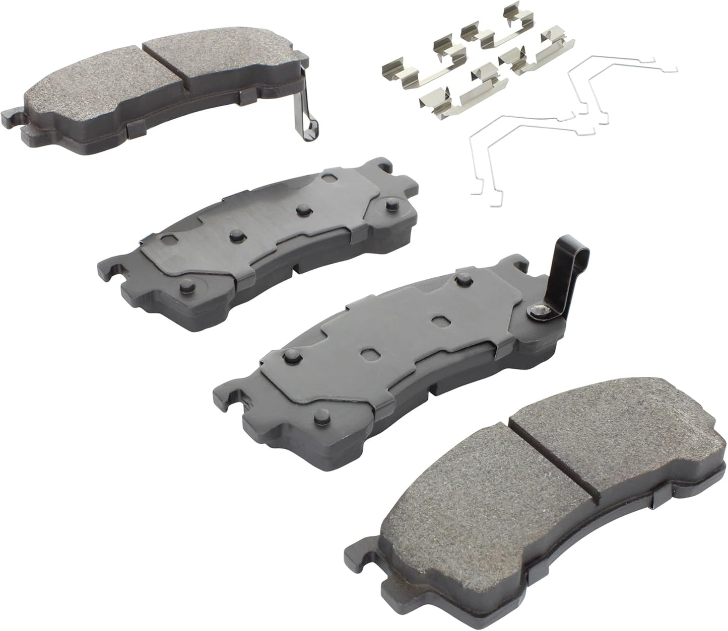 Premium Semi-Metallic Front Brake Pads (1001-0637M) Replacement for Ford Probe 1997-1993, Mazda 626 2002-1993, MX-6 1997-1993, Protege 2003-1999, Protege5 2003-2002