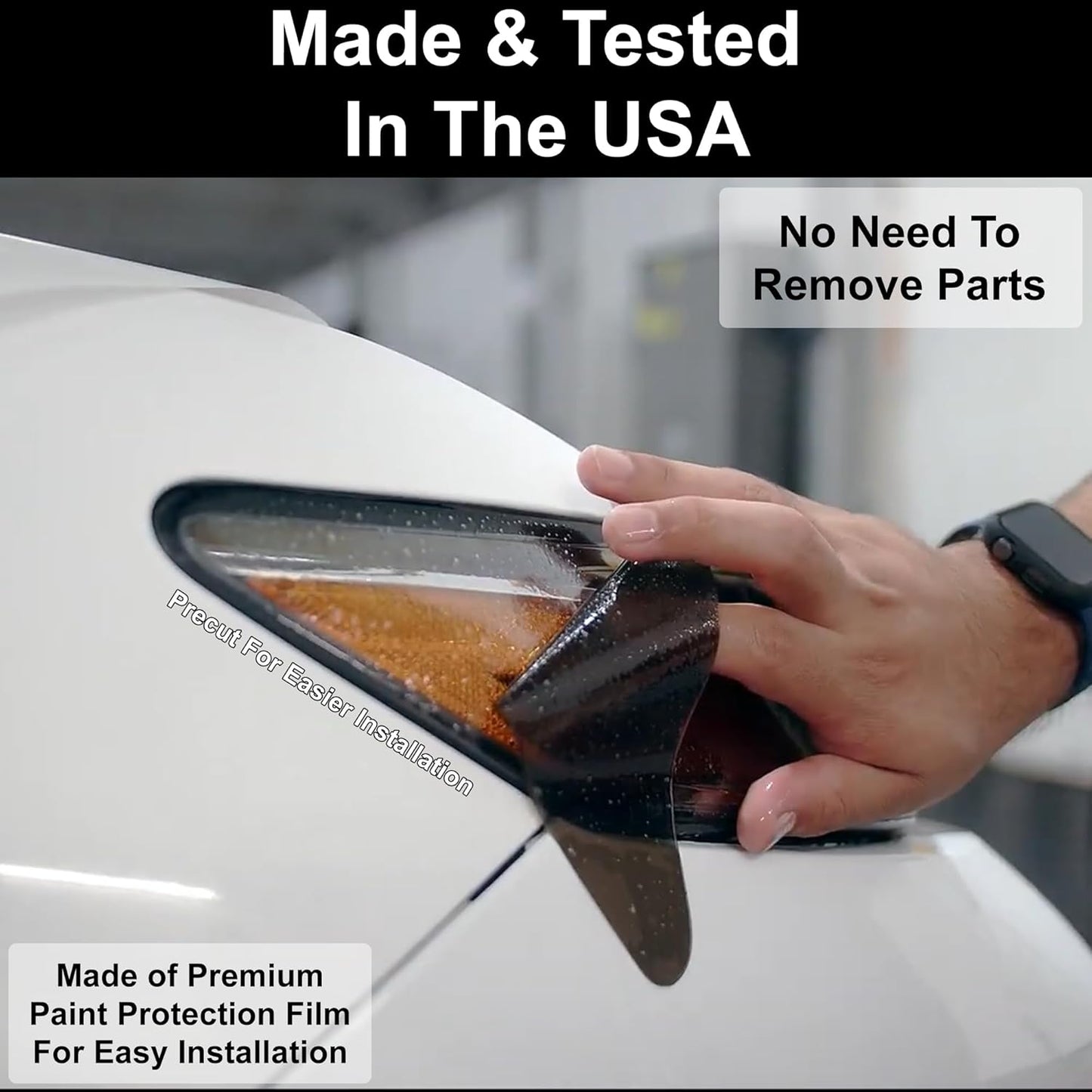 BOGAR TECH DESIGNS Full Headlight Head Light Tint Kit Compatible with Toyota Camry 2025-2026, Dark Smoke