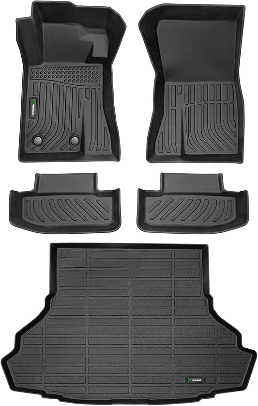 ANBINGO®Floor Mats for Ford Mustang 2015-2024,2015 2016 Mustang mats 2017 2018 Mustang mats 2019 2020 Mustang mats 2021 2022 Mustang mats 2023 Mustang mats 2024 Mustang mats(NOT Mach-E)