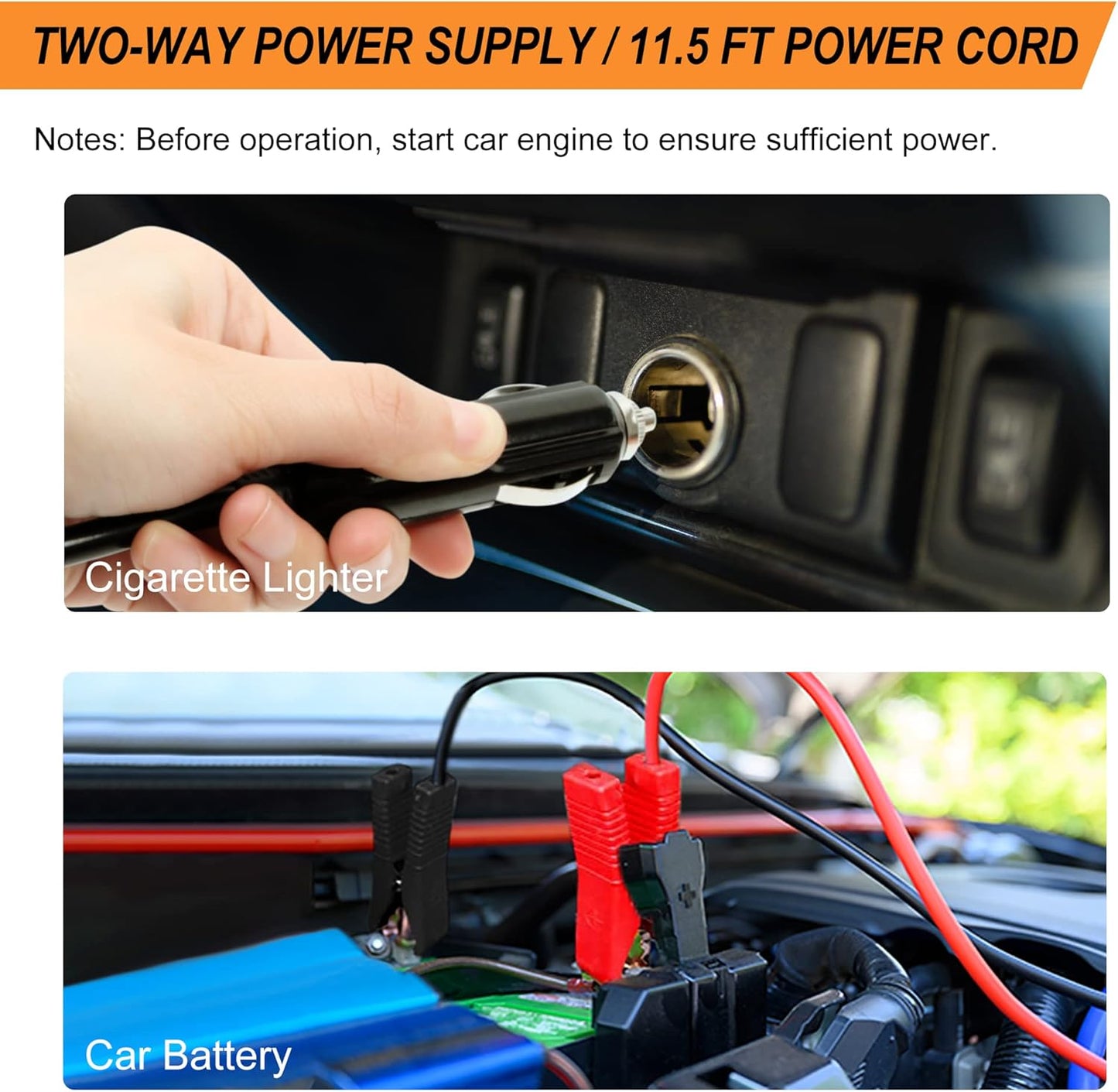 BEETRO Electric Car Jack Kit 5 Ton 12V with Electric Wrench and Tire Inflator Pump for SUV MPV Sedan Change Tires Garage Repair