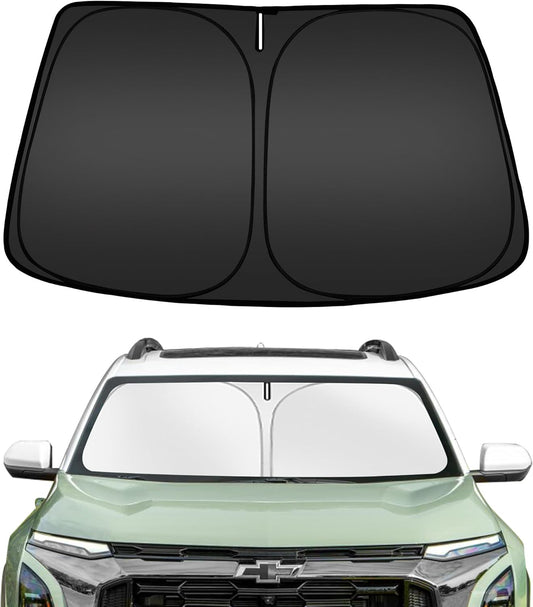 ARISMOTOR Windshield Sun Shade for Che-vrolet Chevy Equinox 2025-2026, Custom Fit Foldable Front Window Sunshade Sun Visor Protector, Block UV Rays Keep Your Car Cooler