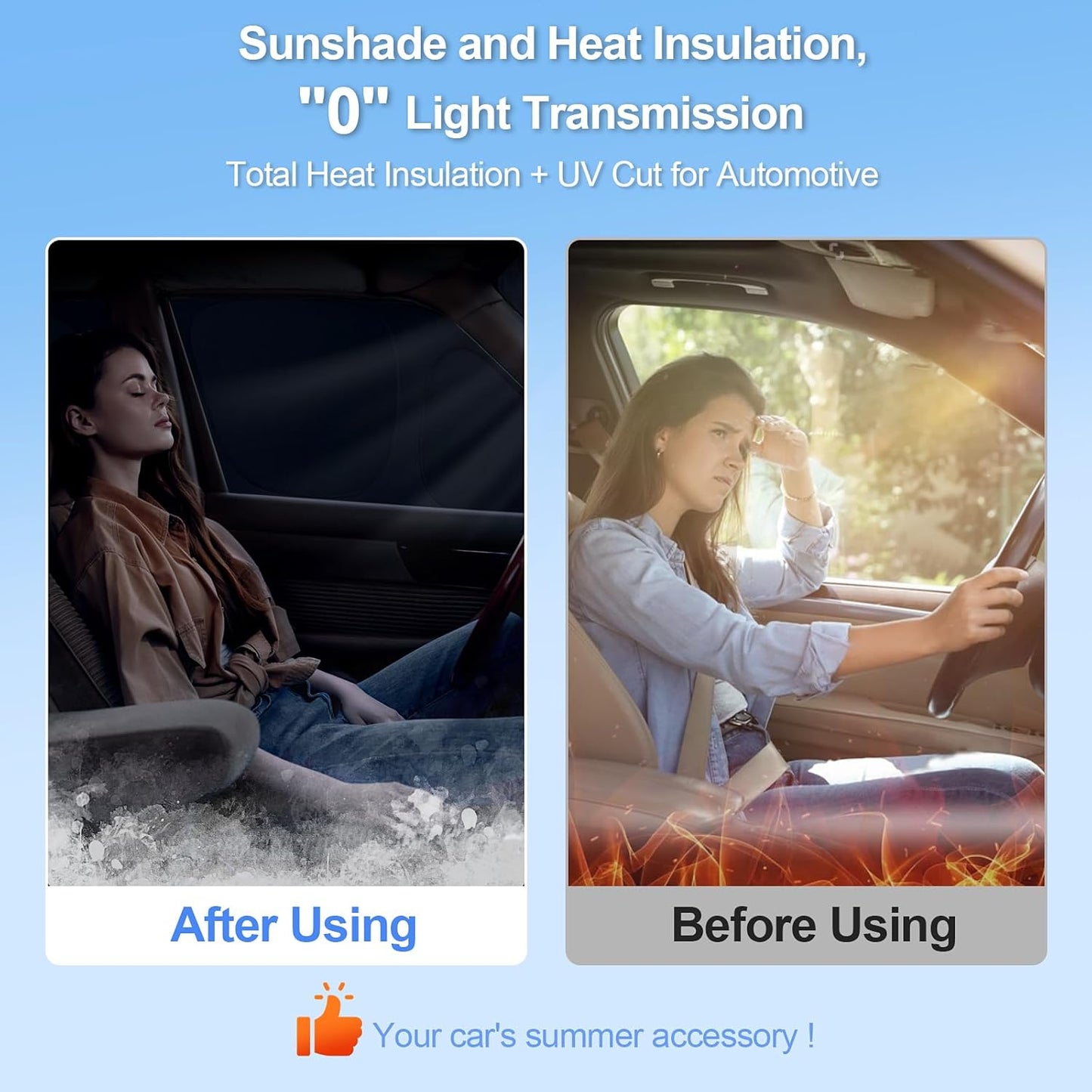 6pcs Car Window Shades for Ford Maverick2022-2024 2025 Accessories,Windshield Side Rear Full Sunshade,Sun Visor UV Blocking, Privacy Protection and Blackout for Camping Outdoor