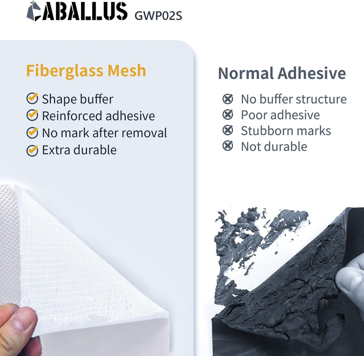 GWP02S Garage Wall Protector Car Door Protectors, Garage Accessories, Parking Stopper for Garage, Tool-Free, Designed in Germany (4-Pack White)